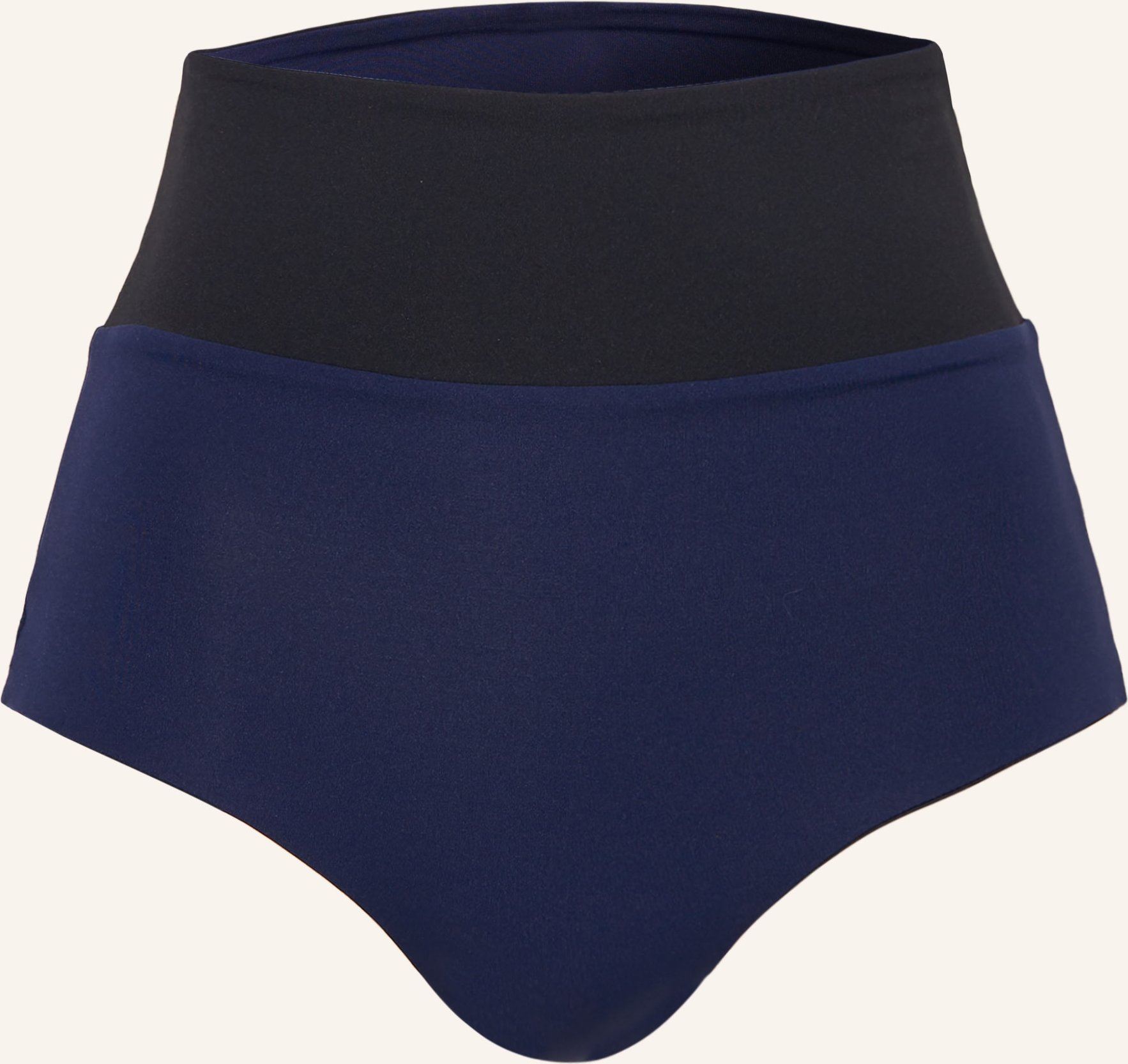 Mymarini High-Waist-Bikini-Hose Surfshorts Zum Wenden Mit Uv-Schutz 50+ blau