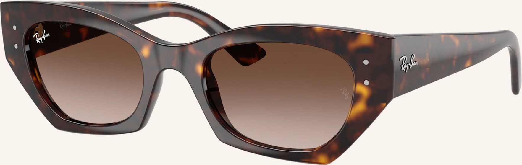 Thumbnail - Ray-Ban Sonnenbrille rb4430 braun