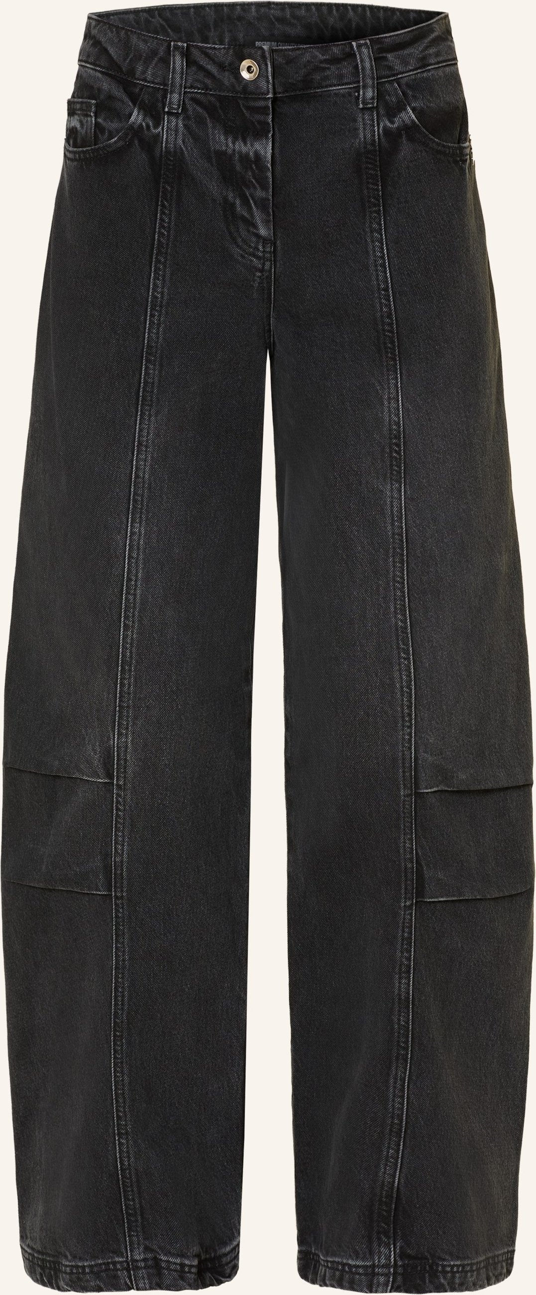 Patrizia Pepe Barrell Jeans schwarz