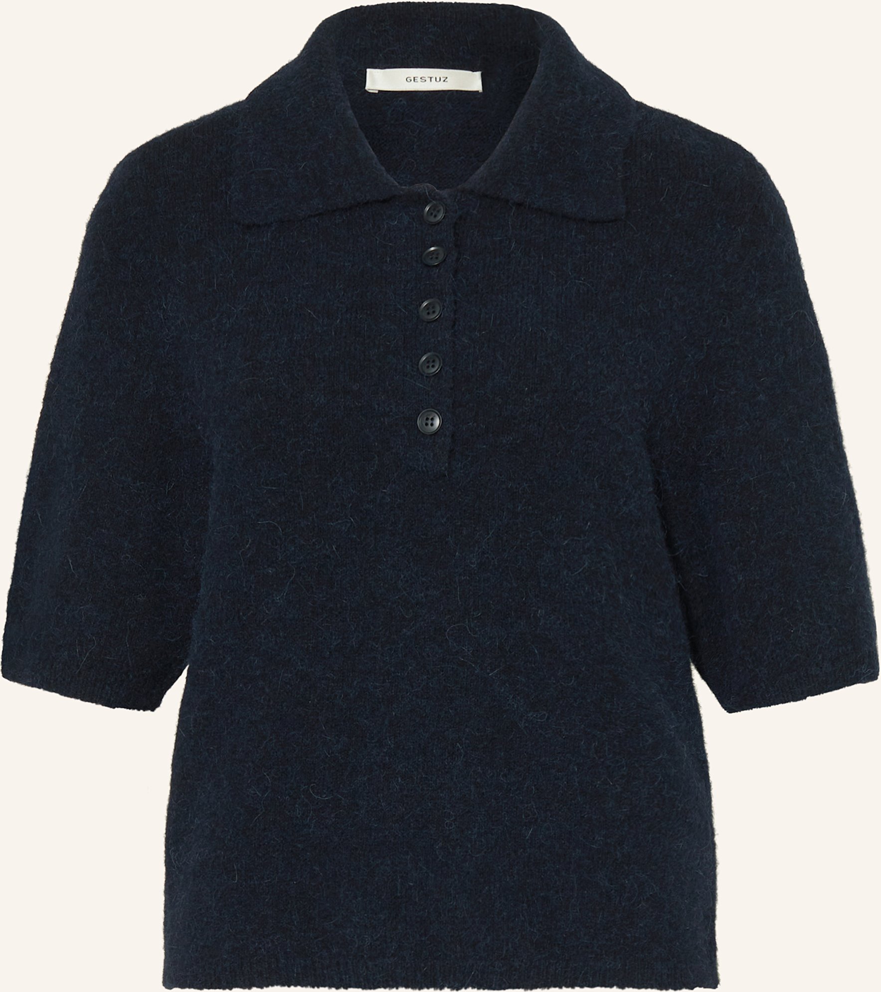 Gestuz Strickshirt Gzalpha blau