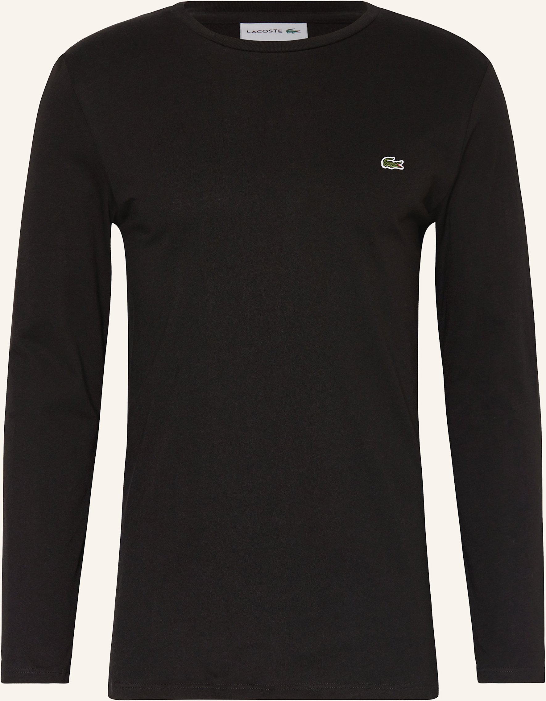 Lacoste Longsleeve schwarz