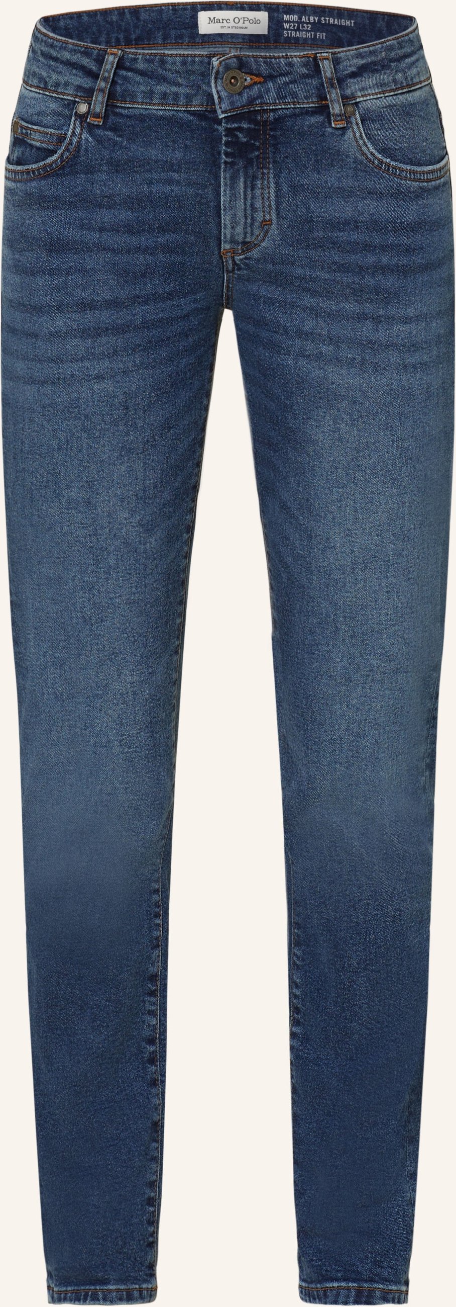 Thumbnail - Marc O'polo Straight Jeans blau