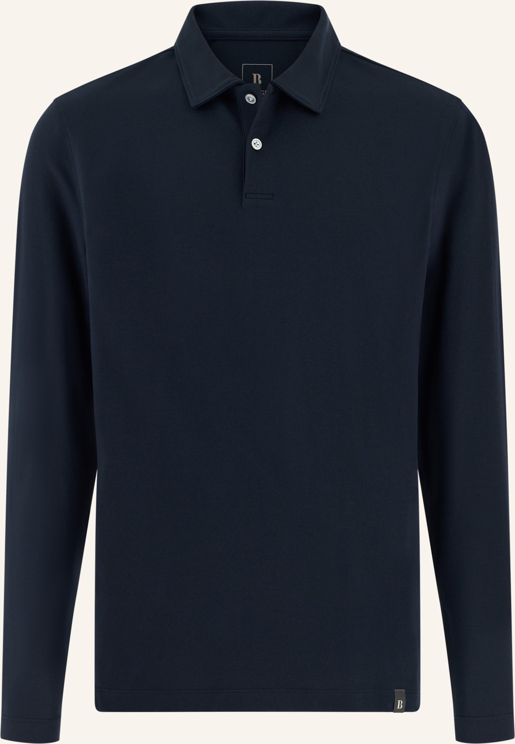 Boggi Milano Jersey-Poloshirt blau