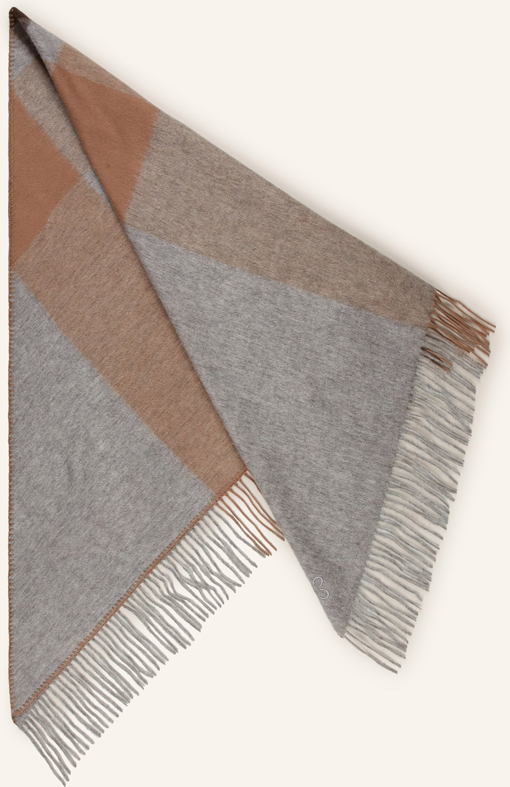 Codello Dreieckstuch grau