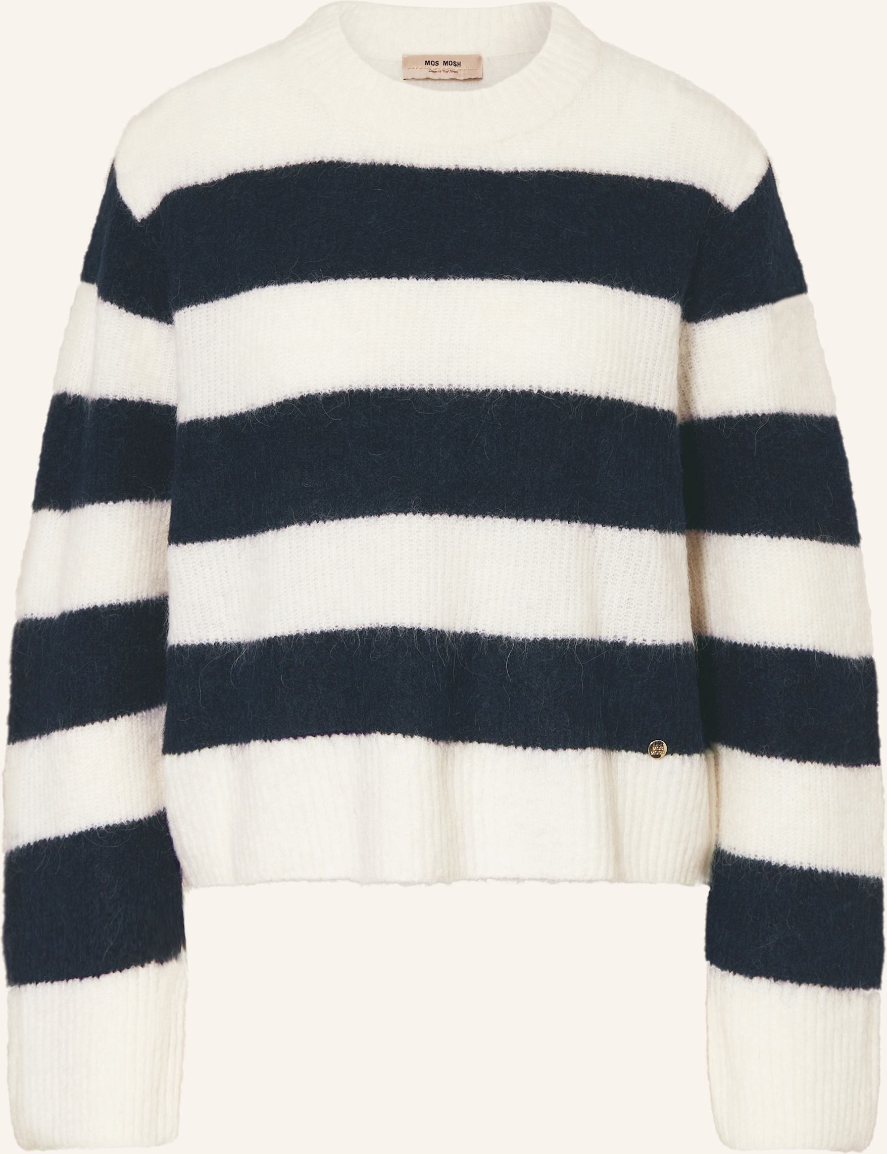 Mos Mosh Pullover Mmaidy Mit Alpaka weiss