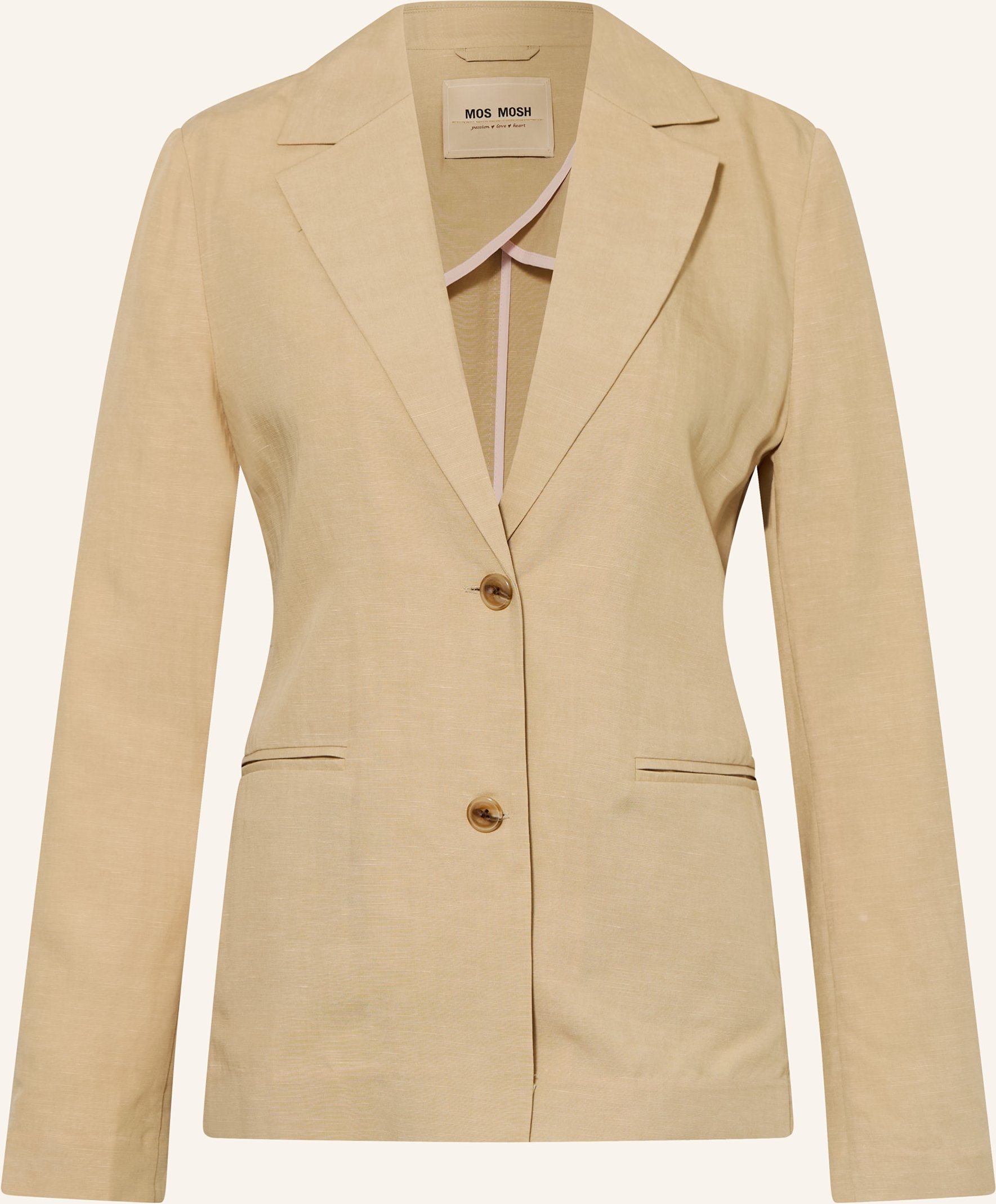 Mos Mosh Blazer Mmnynne Alexis beige