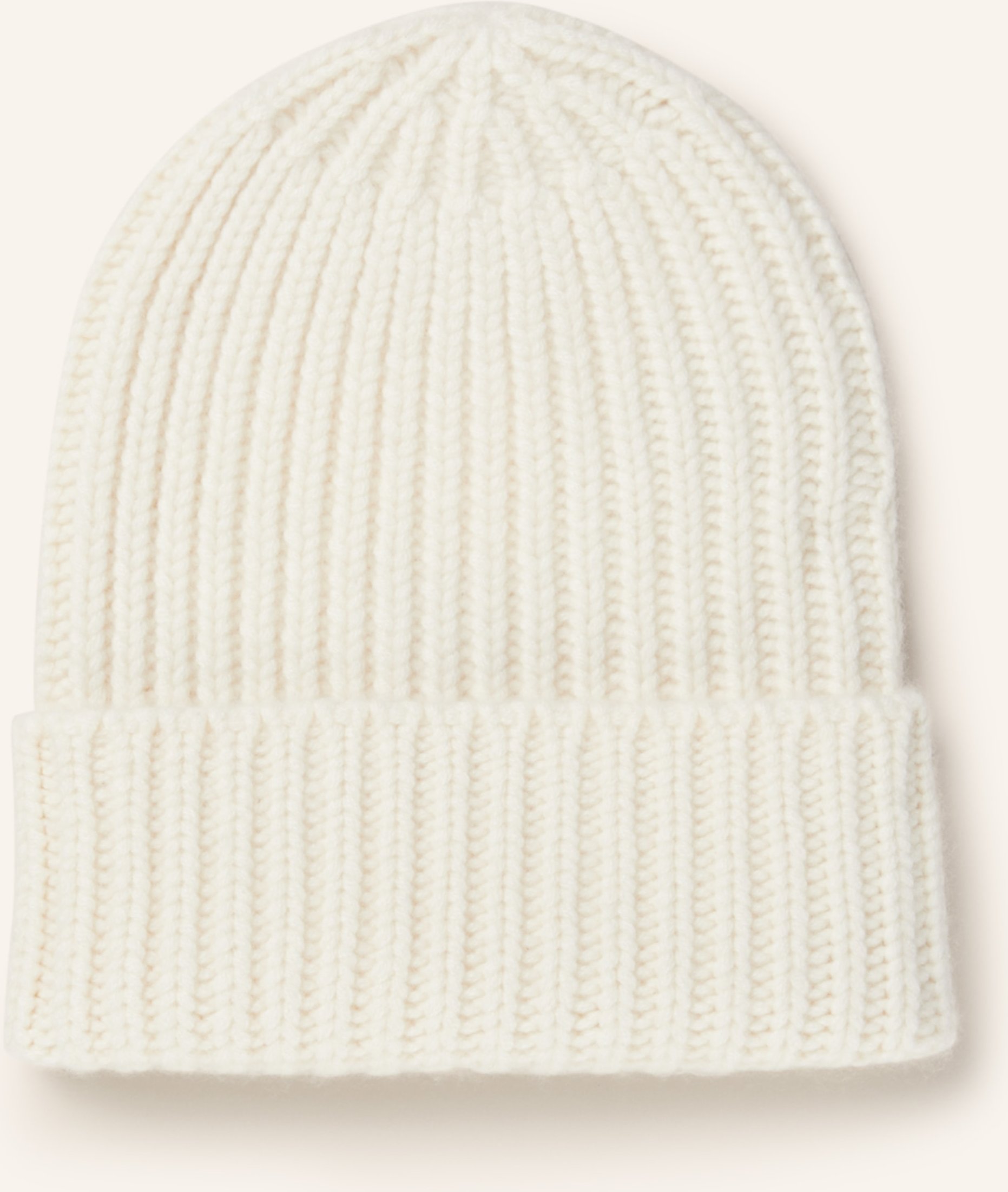 Hurray Cashmere-Mütze weiss