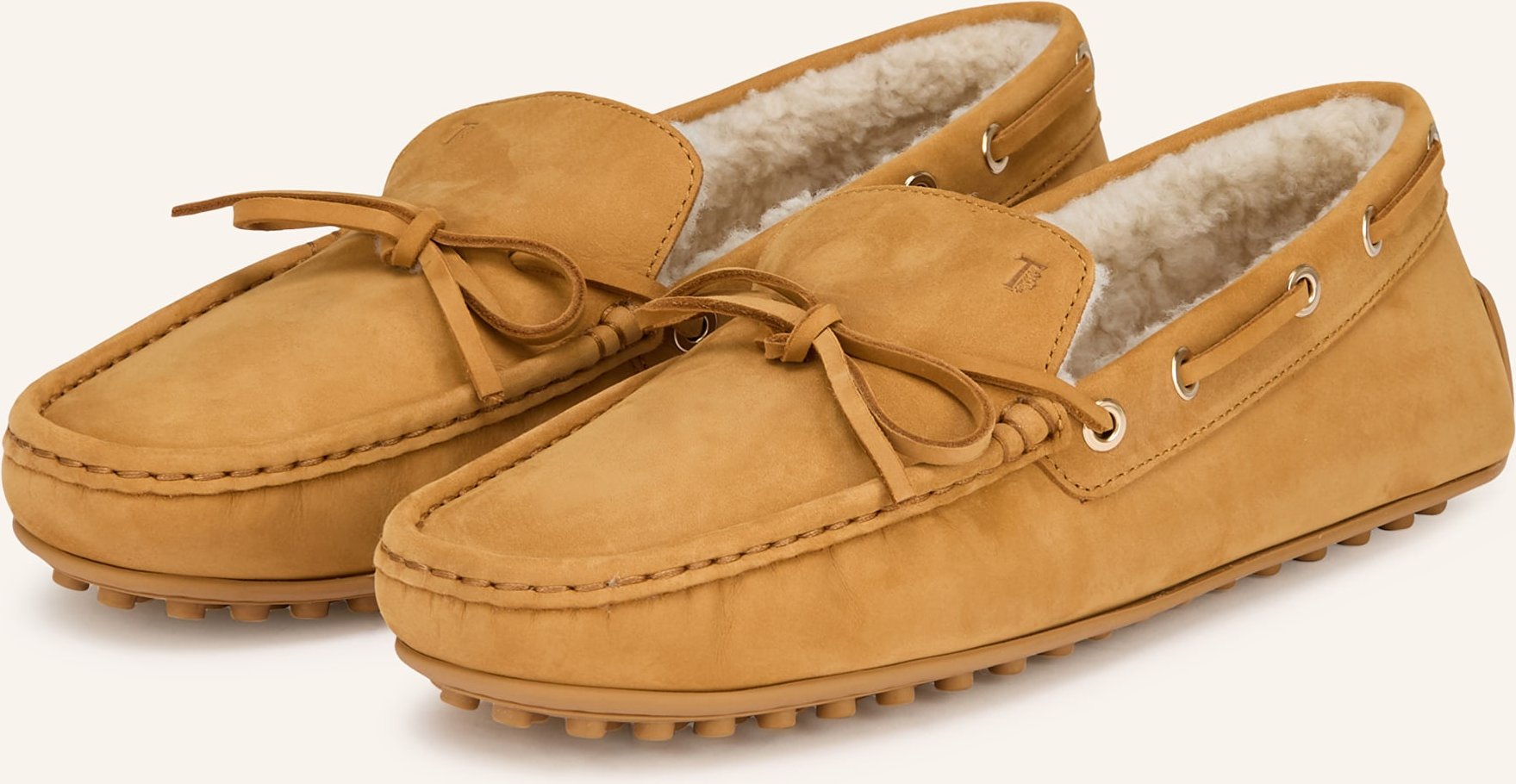 Tod's Mokassins Gomma braun