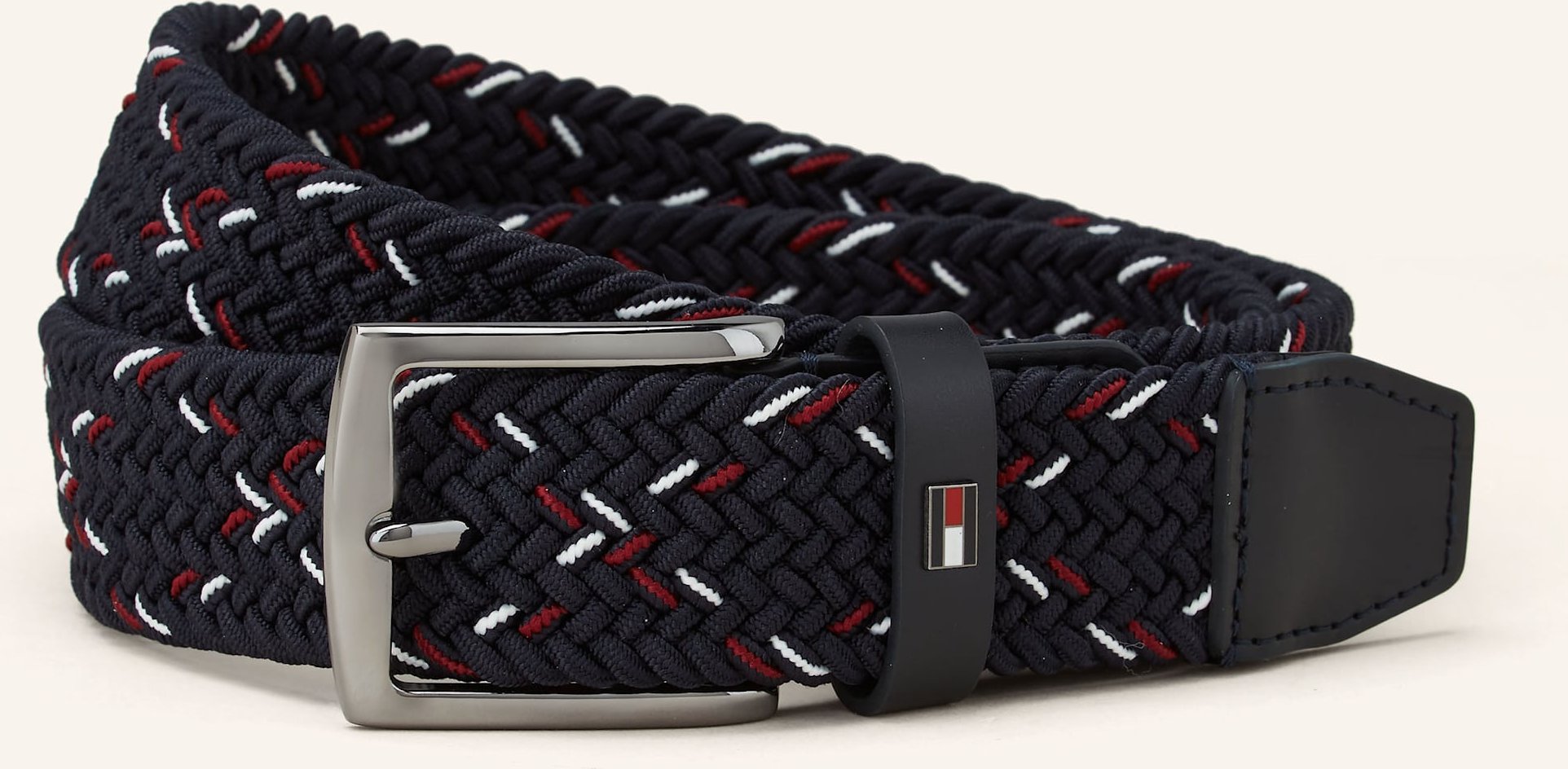 Tommy Hilfiger Flechtgürtel Denton blau