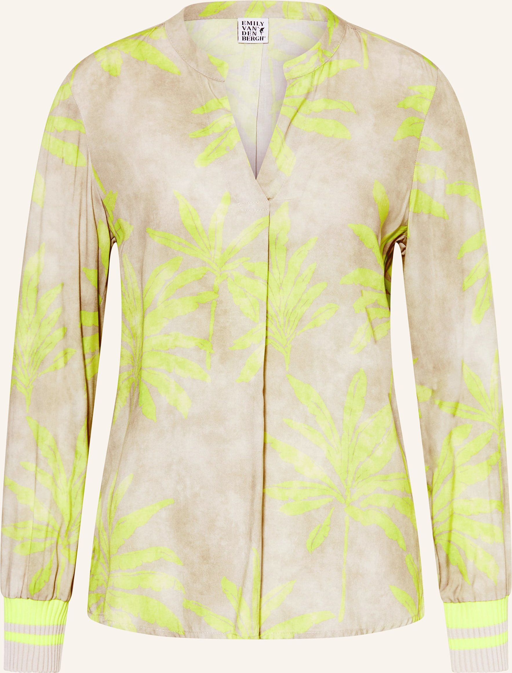 Emily Van Den Bergh Blusenshirt beige