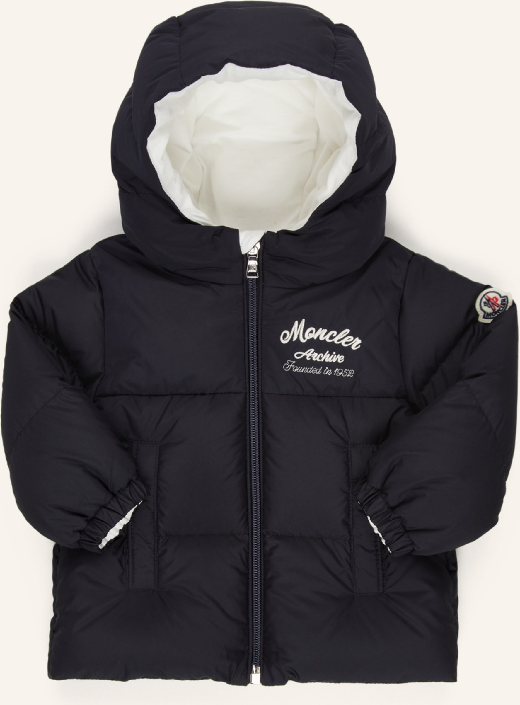 Thumbnail - Moncler Enfant Daunenjacke Joe blau