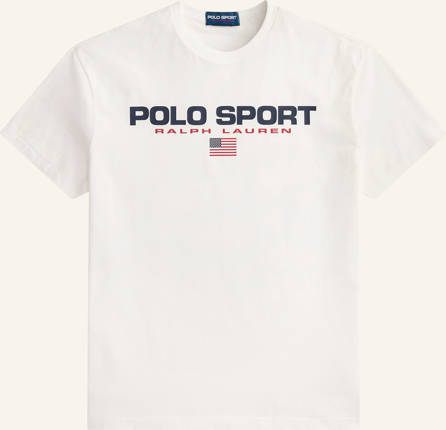 Polo Sport T-Shirt weiss