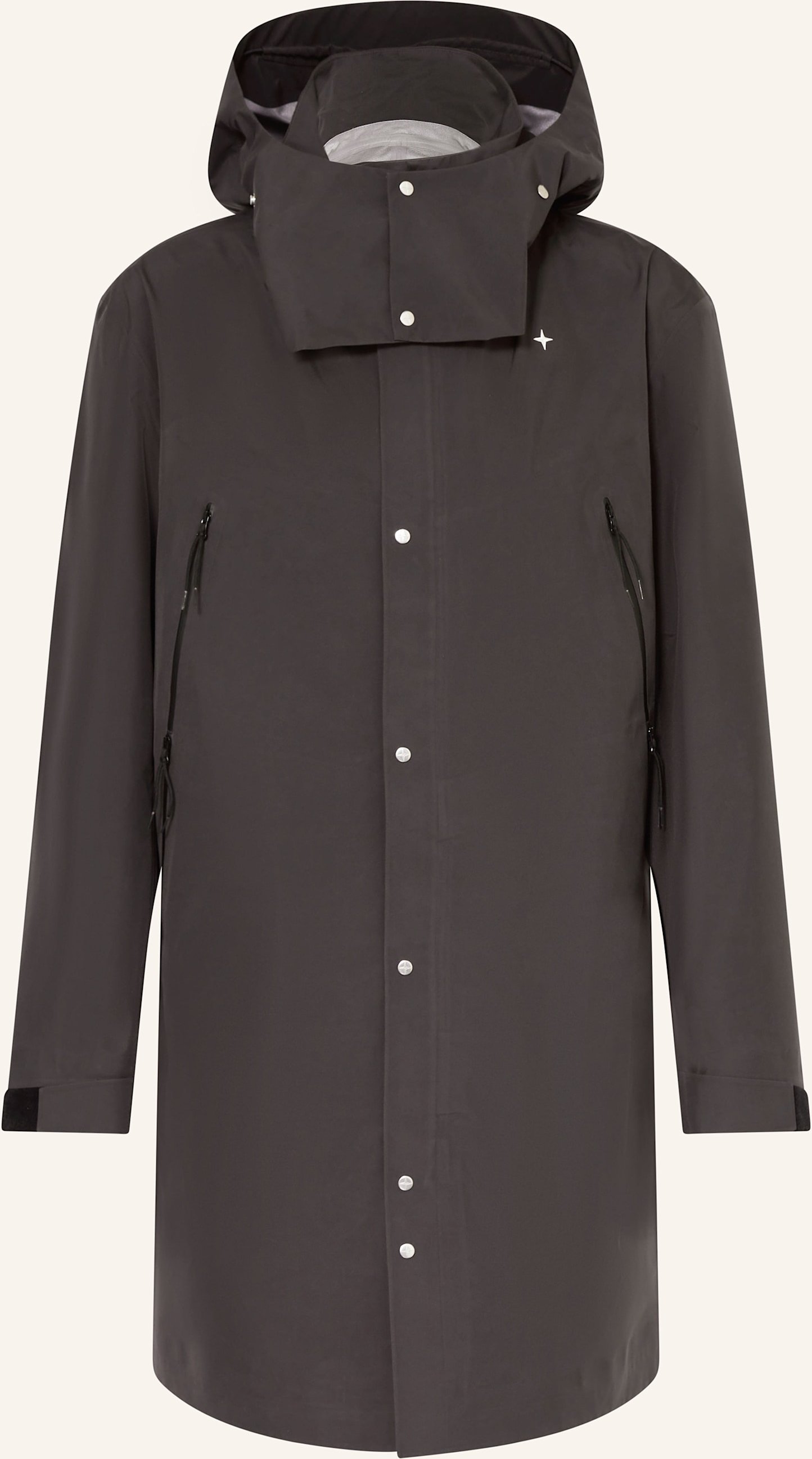 Stone Island Parka Stellina Mit Abnehmbarer Kapuze braun