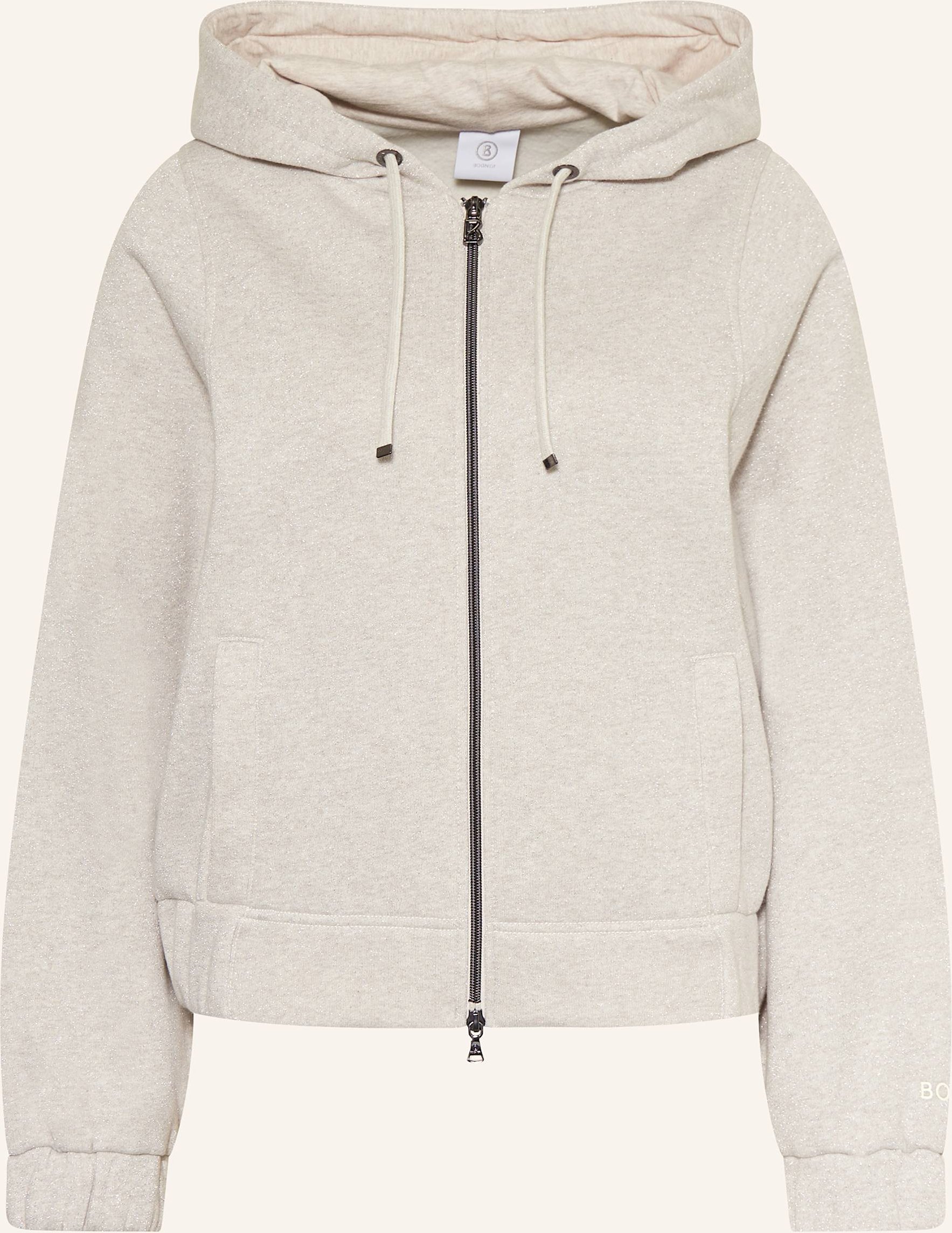 Thumbnail - Bogner Sweatjacke Talli-1 Mit Glitzergarn beige