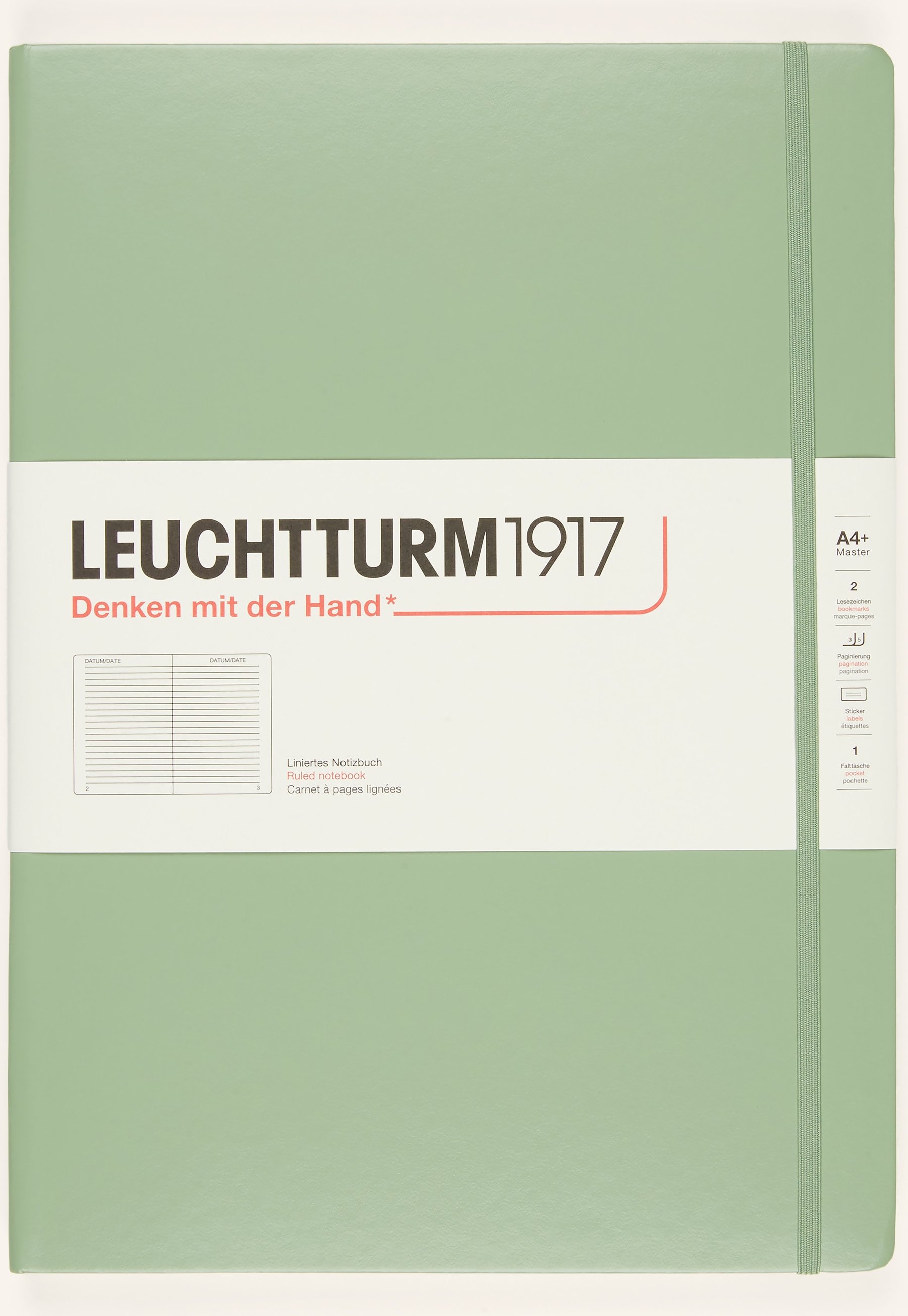 leuchtturm1917 Notizbuch gruen