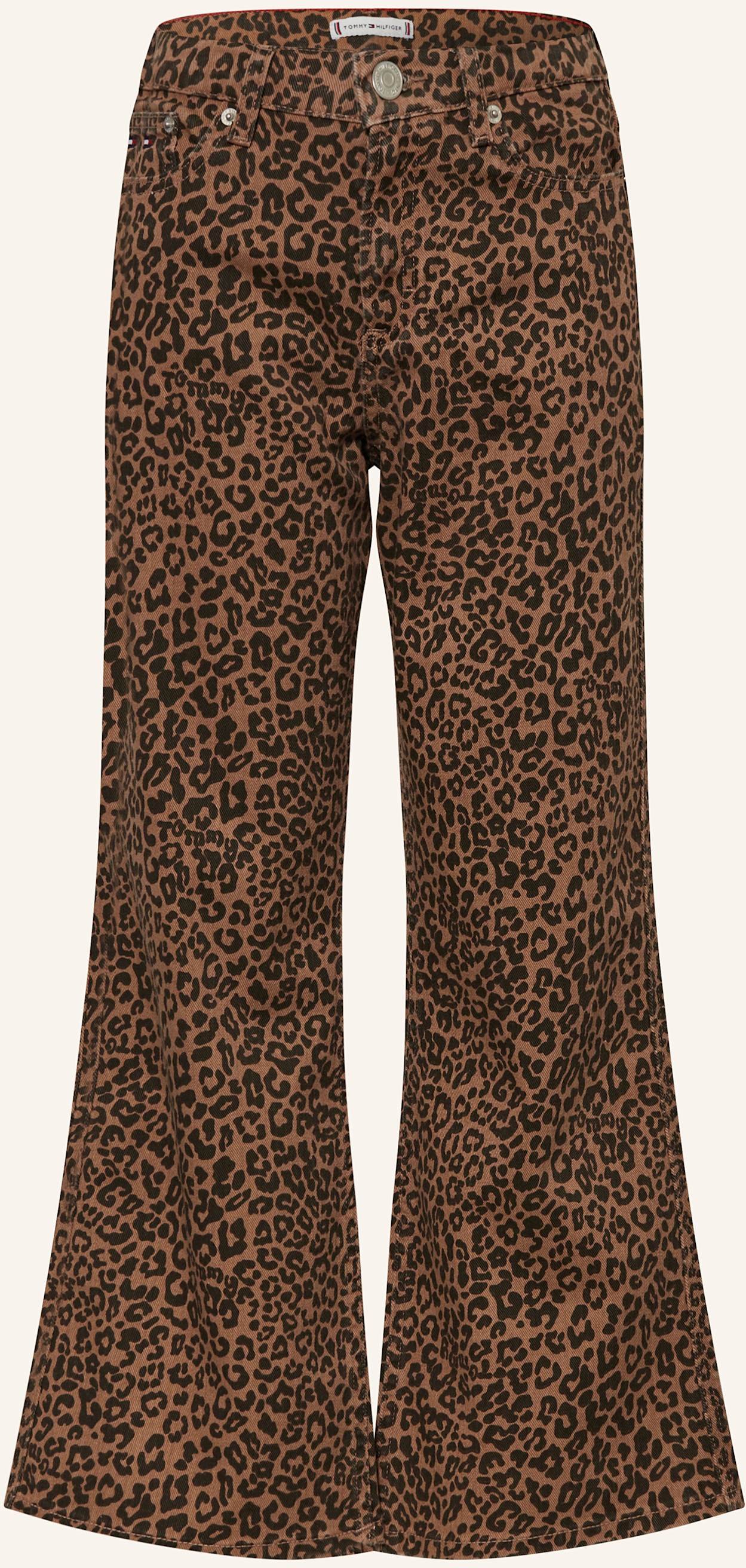 Tommy Hilfiger Jeans Wide Leg Fit braun