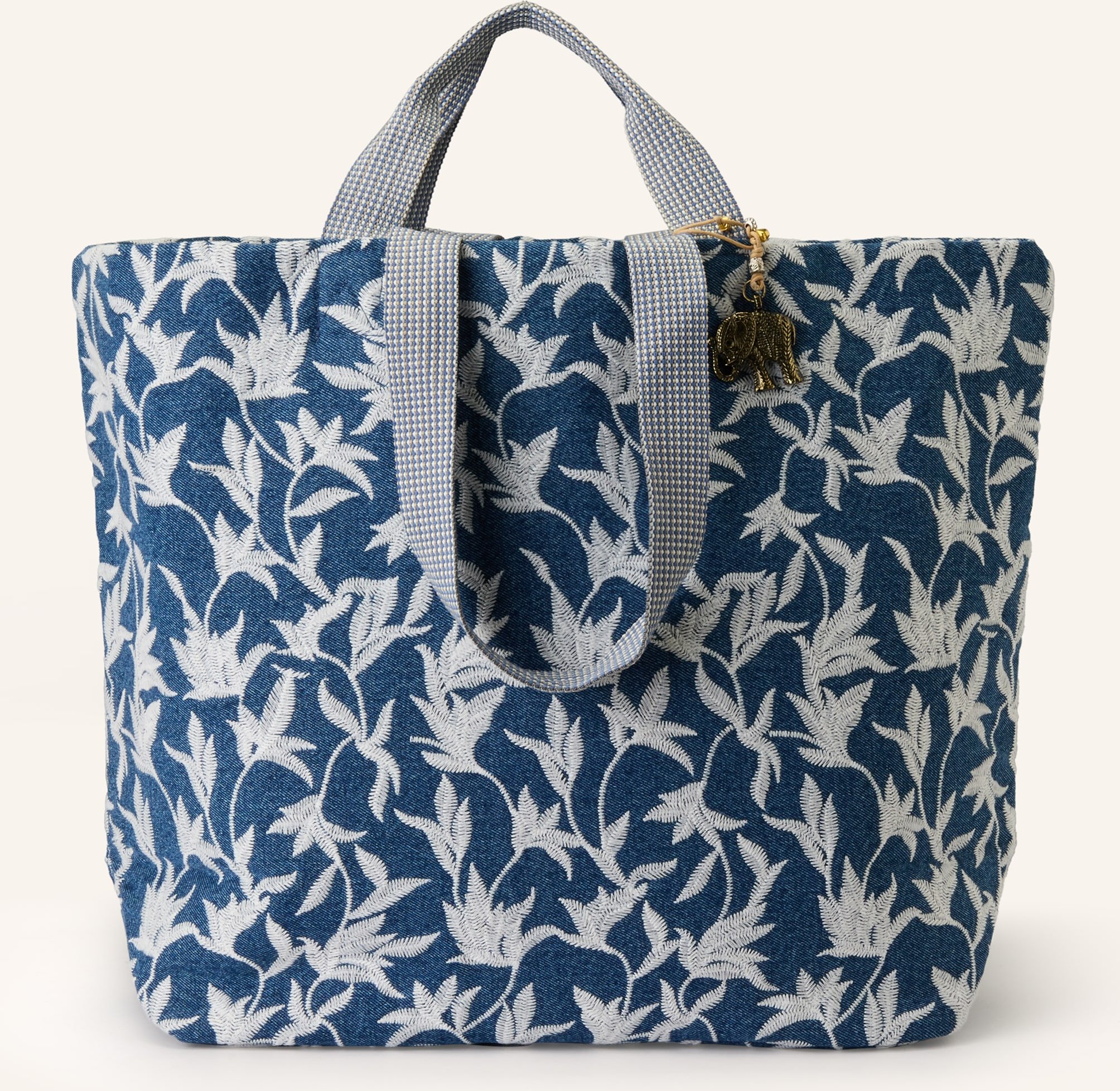 Anokhi Shopper blau