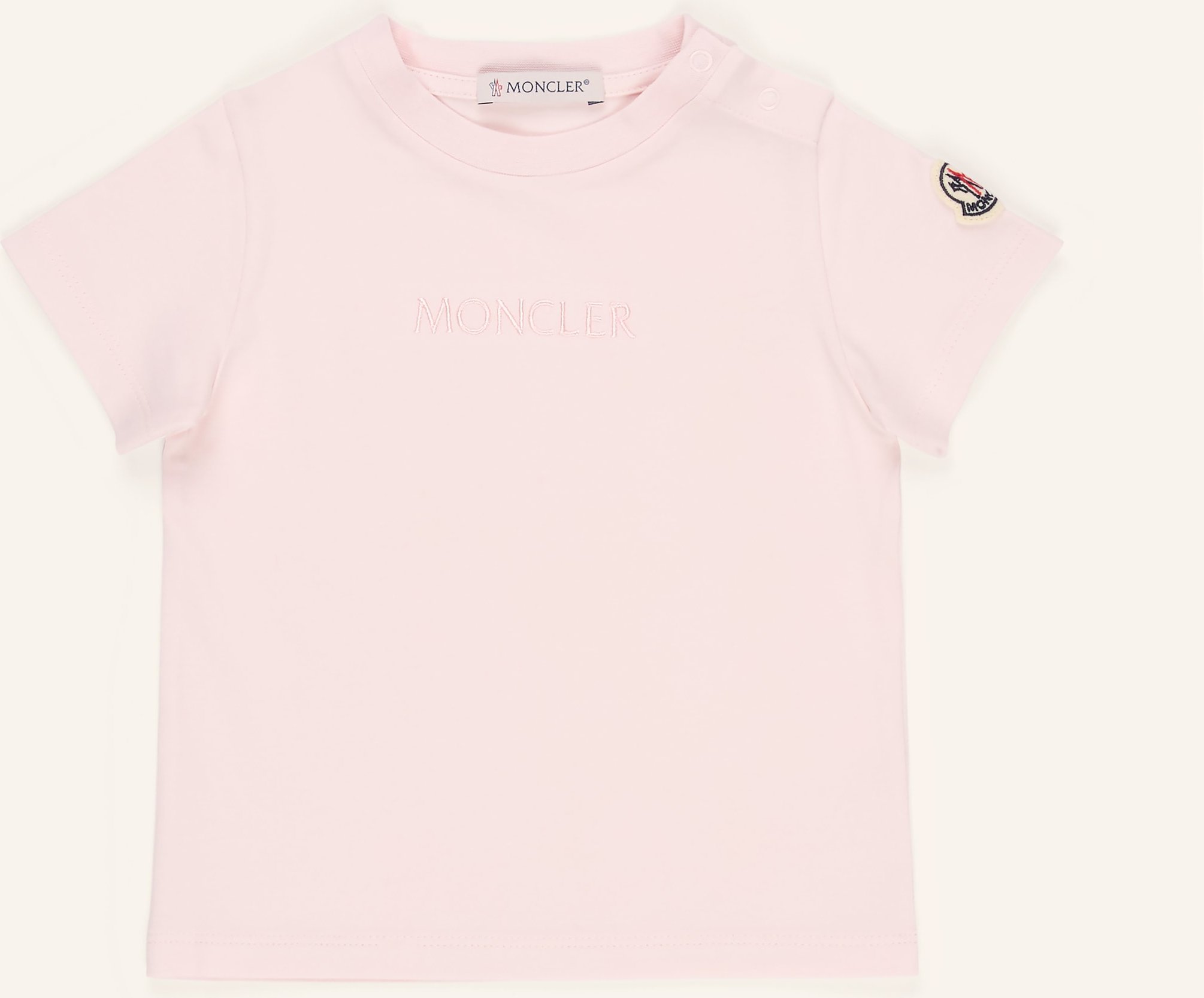 Moncler Enfant T-Shirt rosa