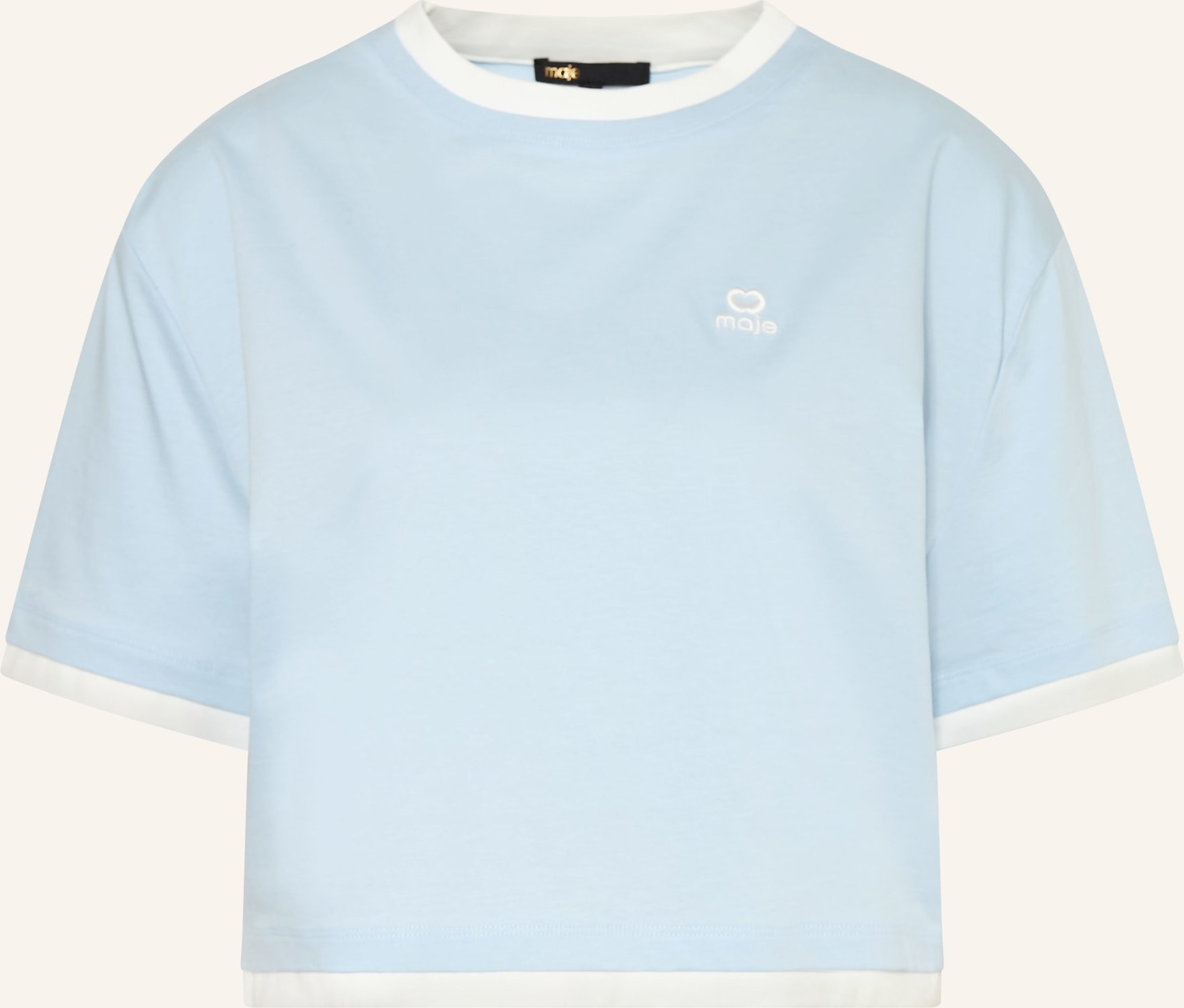 Maje T-Shirt blau