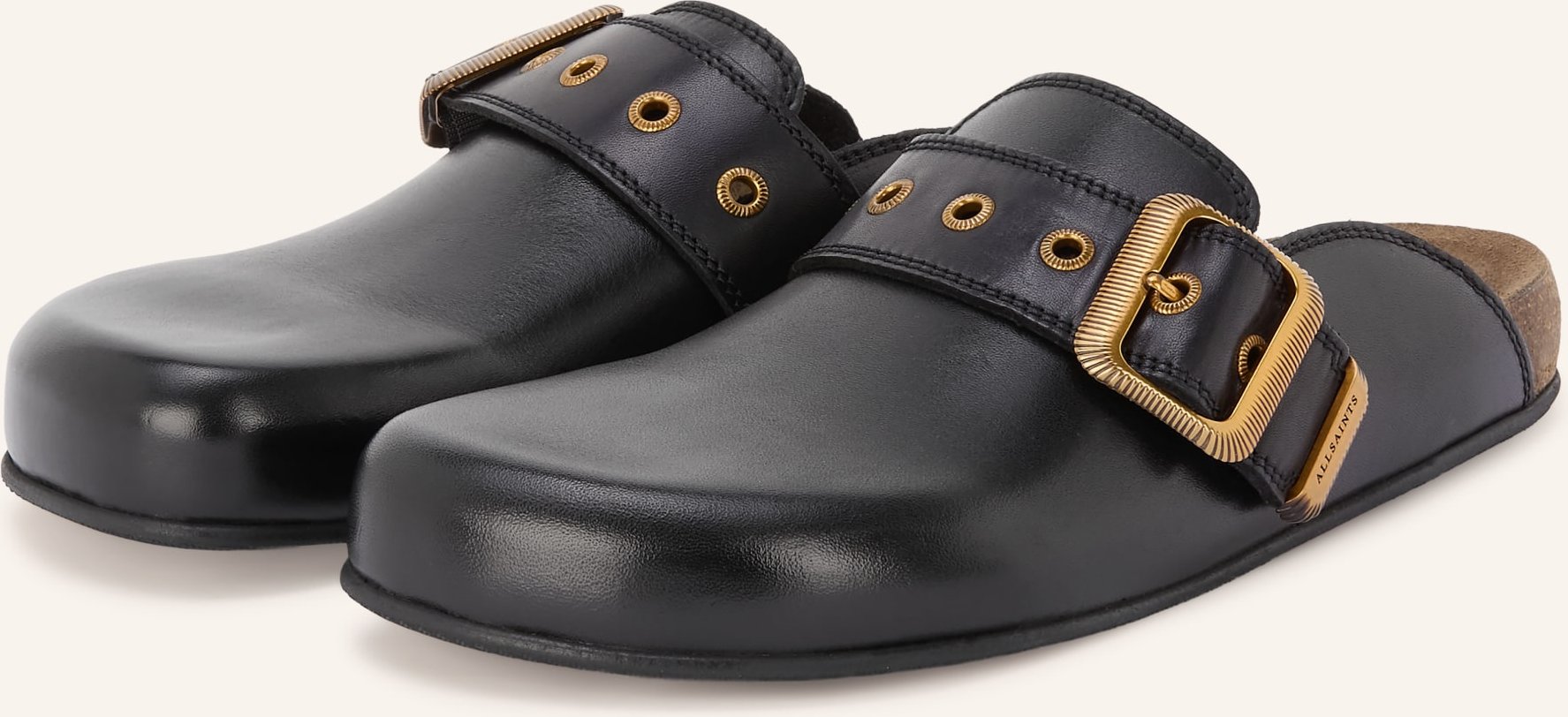 Allsaints Pantoletten Staffa schwarz