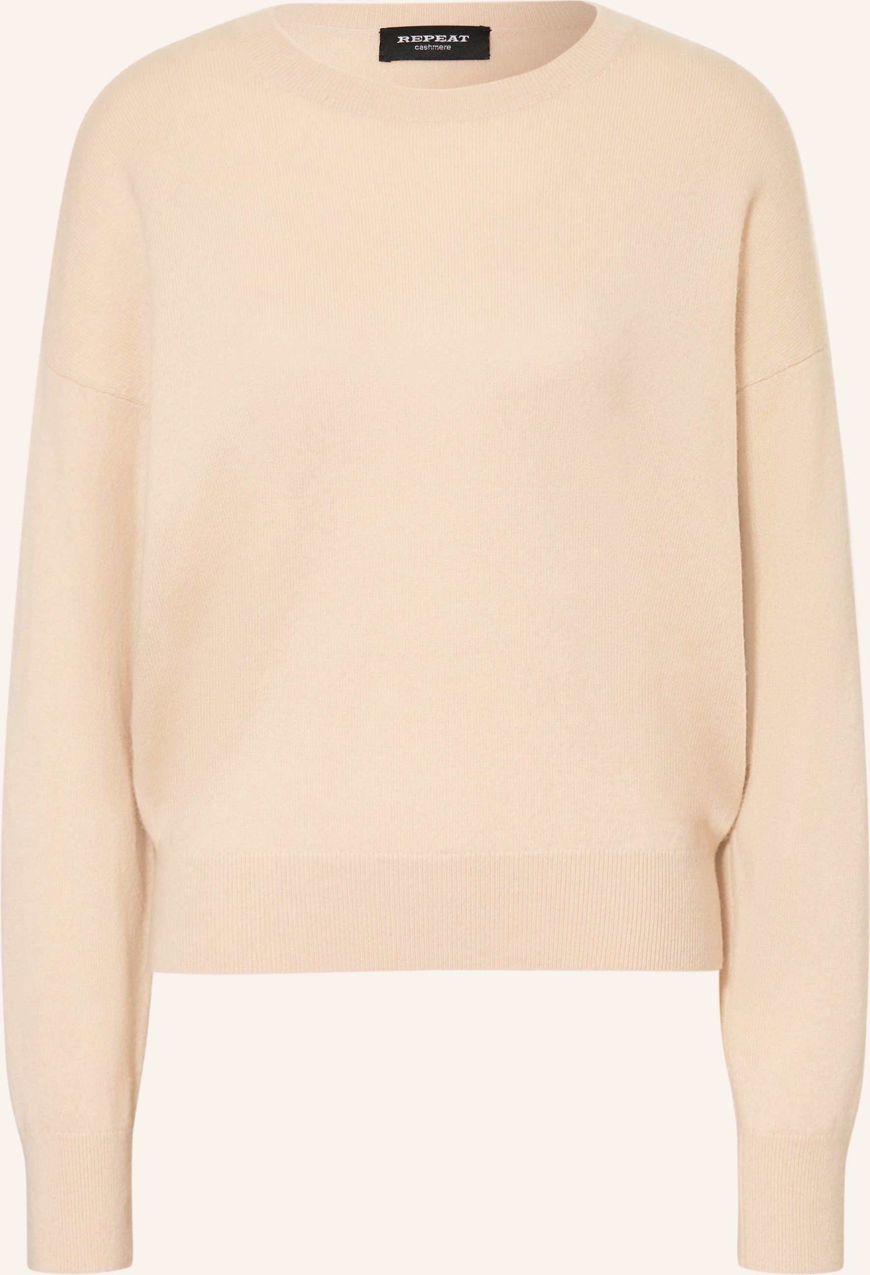 Repeat Cashmere-Pullover beige