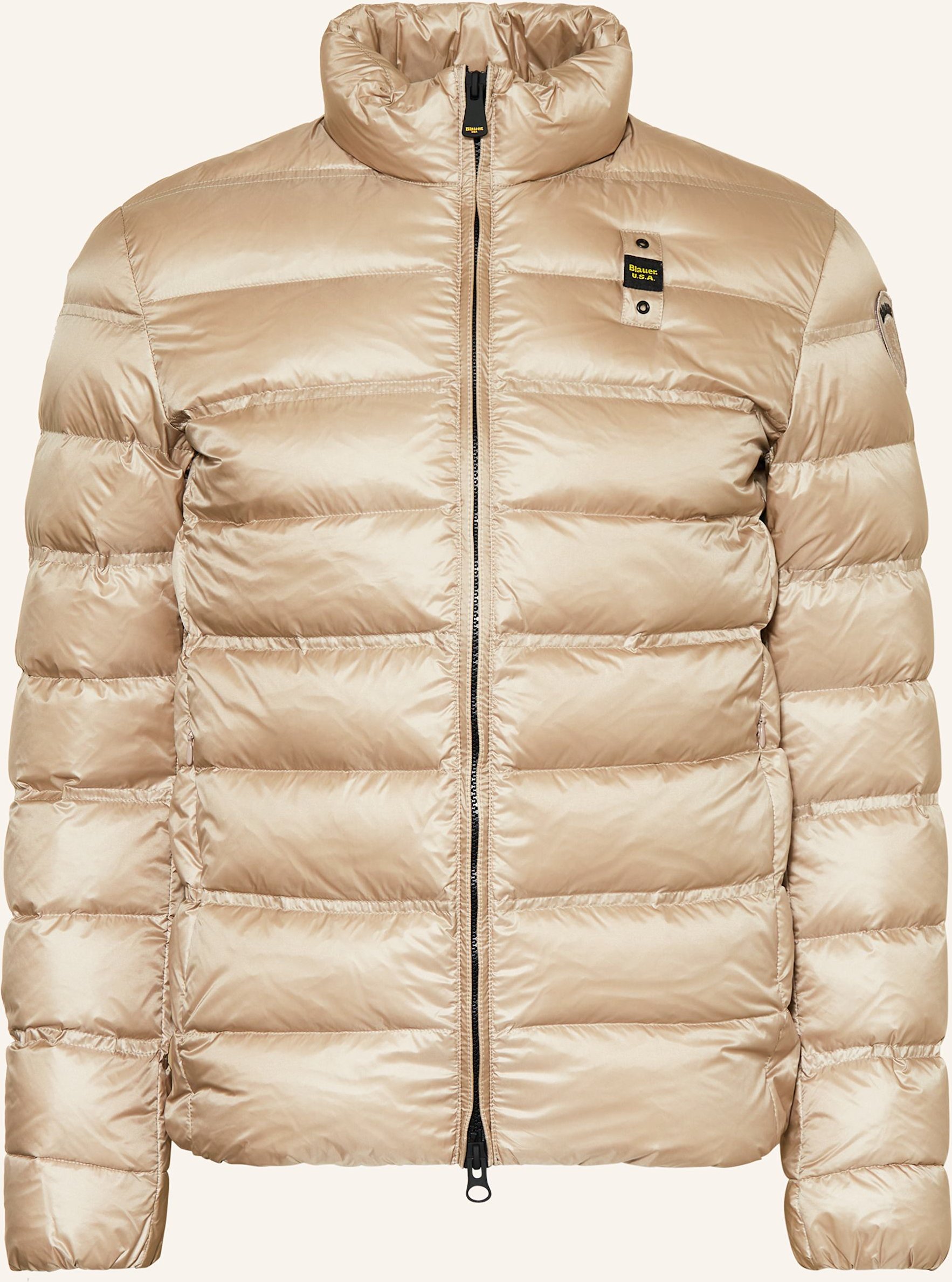 Blauer Daunenjacke Belmont beige