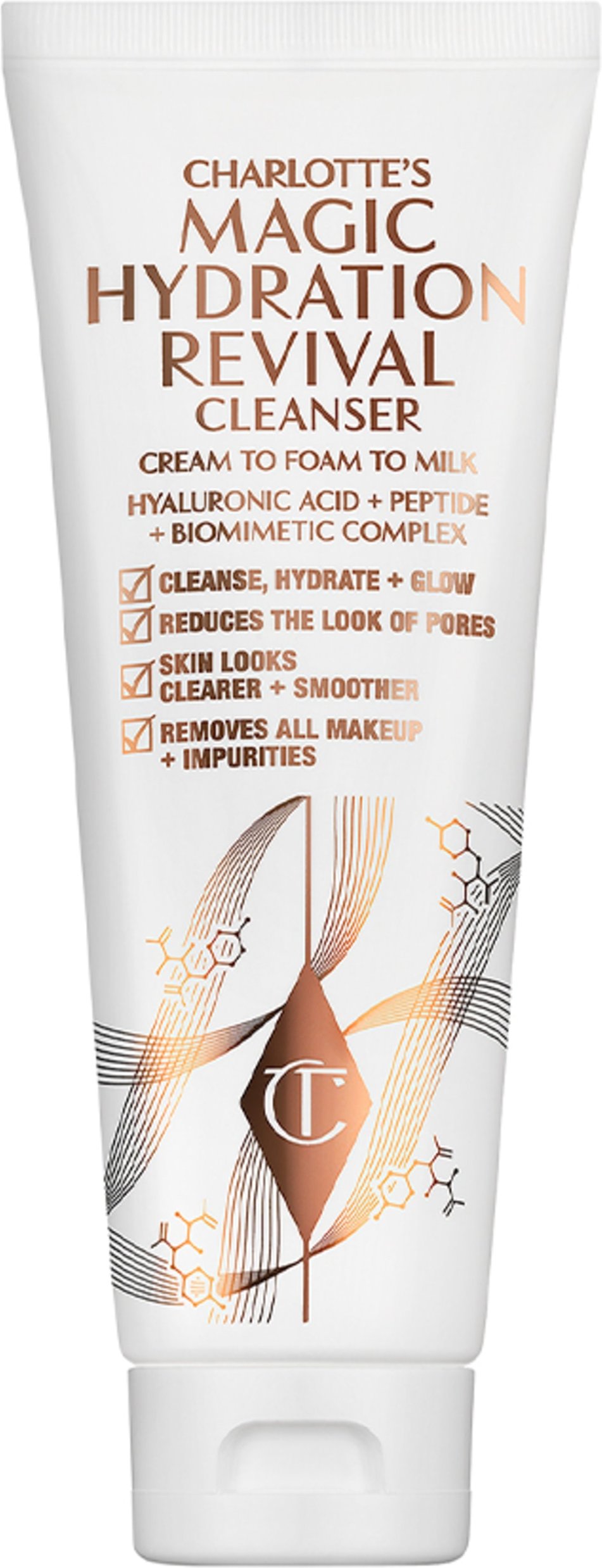 Charlotte Tilbury Charlotte's Magic Hydration Revival Cleanser Reinigungscreme 120 ml