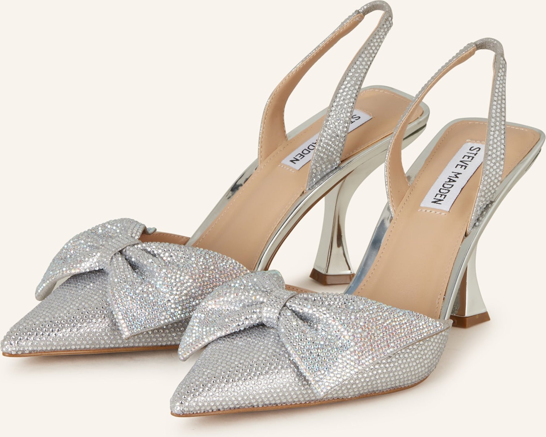 Steve Madden Slingpumps Niteowl-R silber