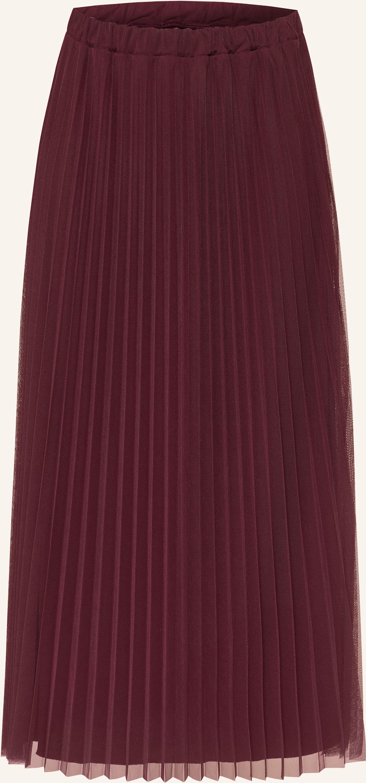 Rich & Royal Tüllrock Mit Plissees rot