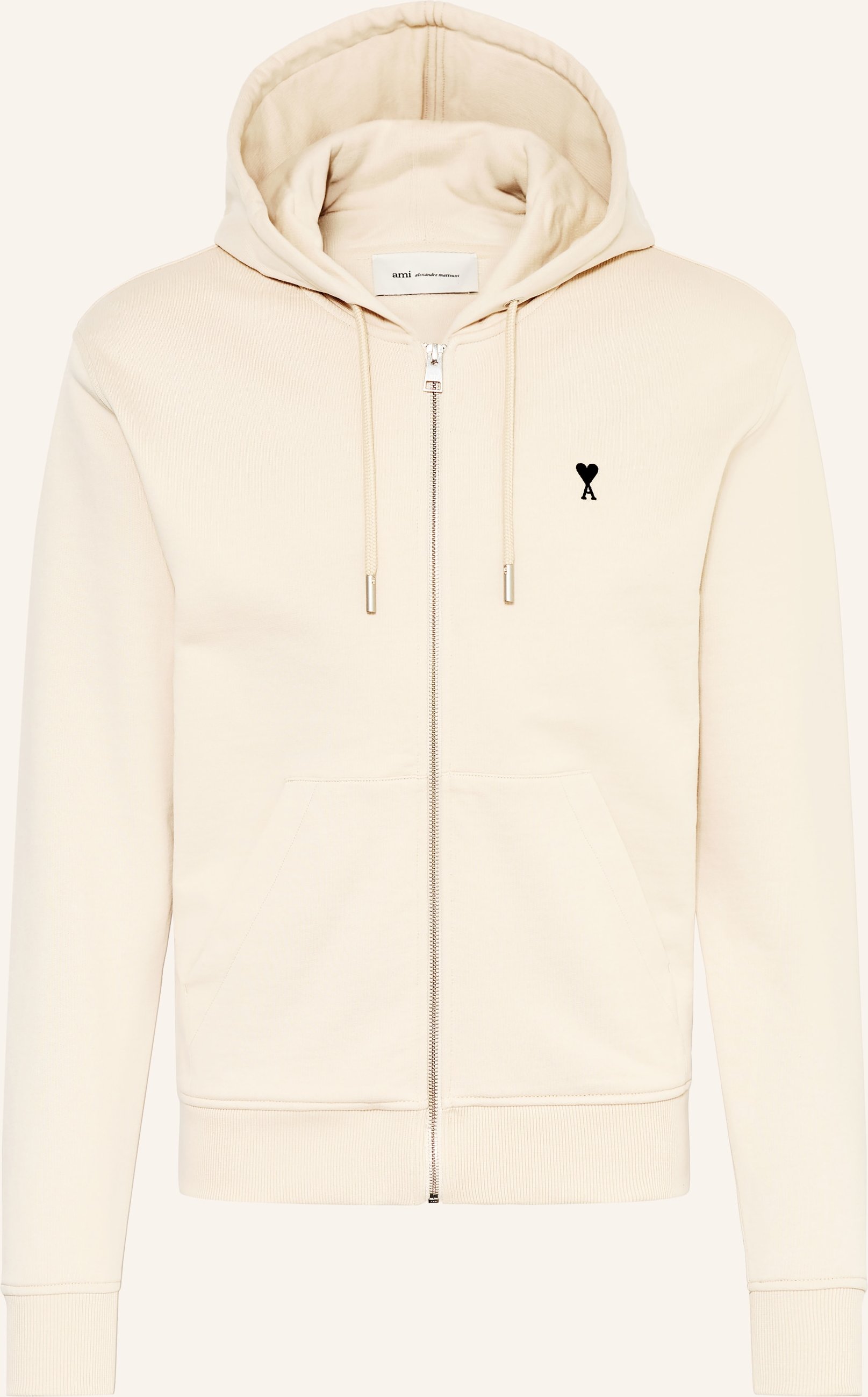 Ami Paris Sweatjacke beige