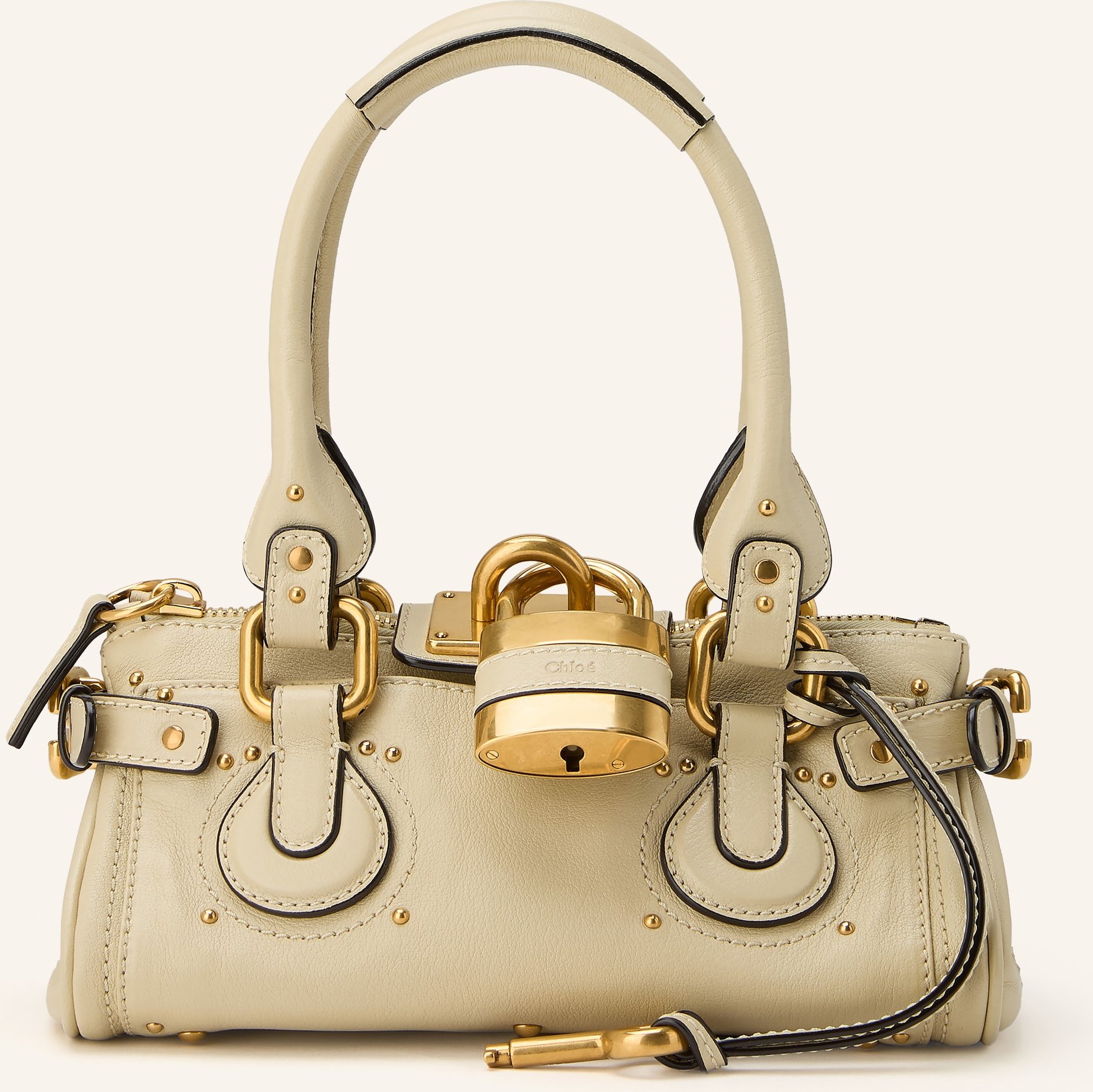 Chloé Handtasche Paddington Small weiss