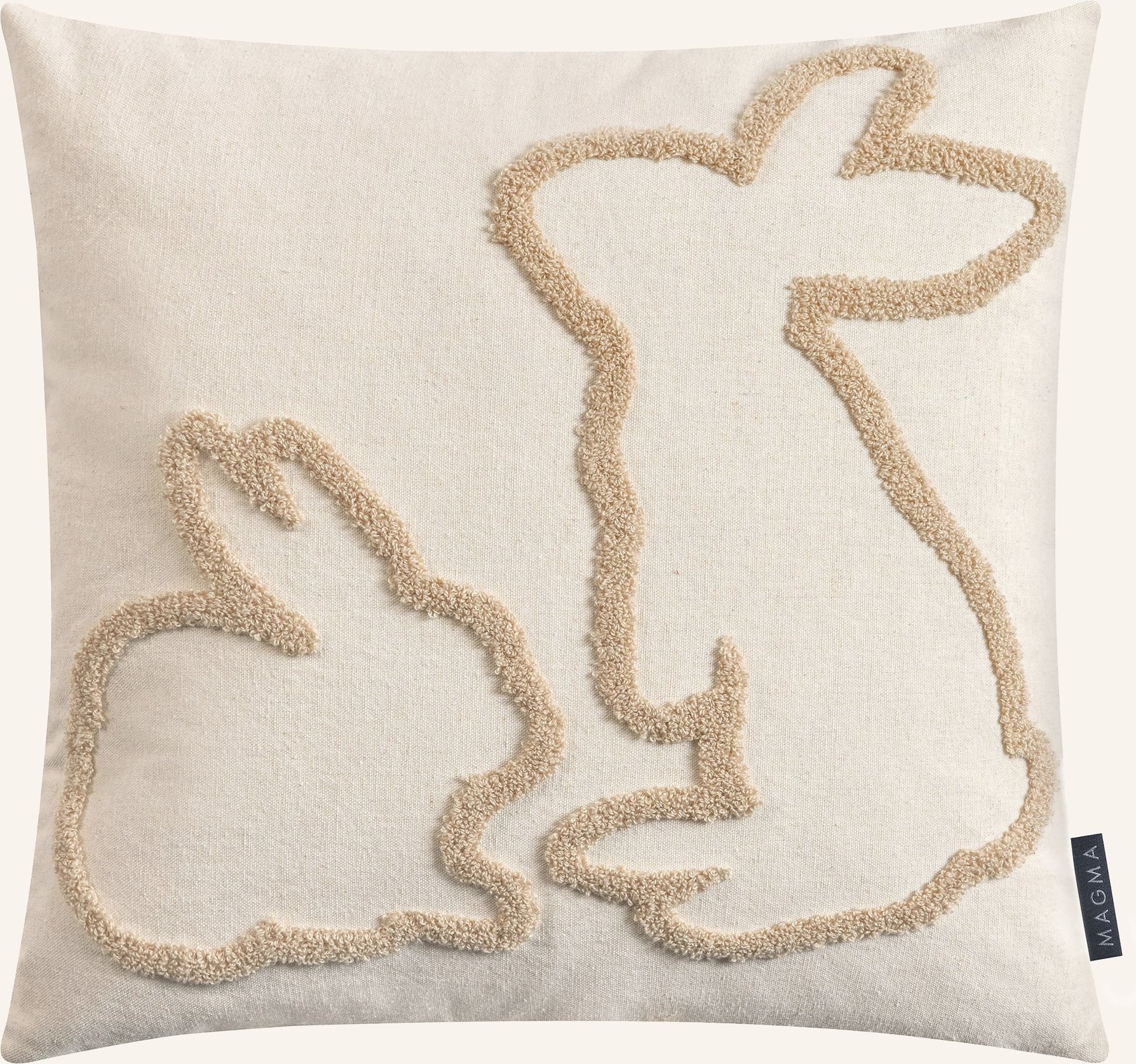 Magma Dekokissenhülle Klopfer beige