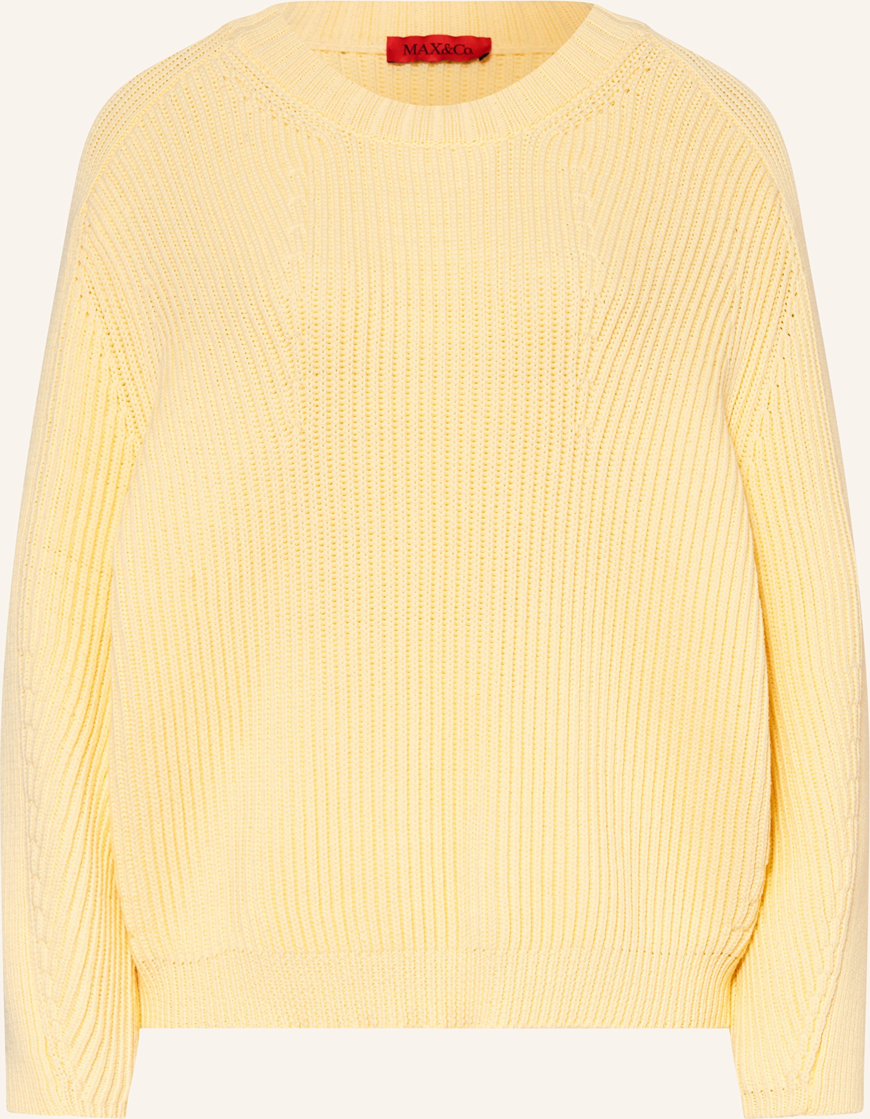 Max & Co. Pullover Mcogeranio gelb