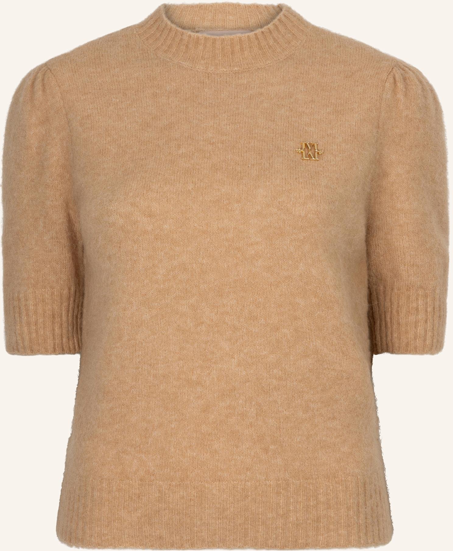 Josh V Strickshirt Franka Aus Merinowolle braun