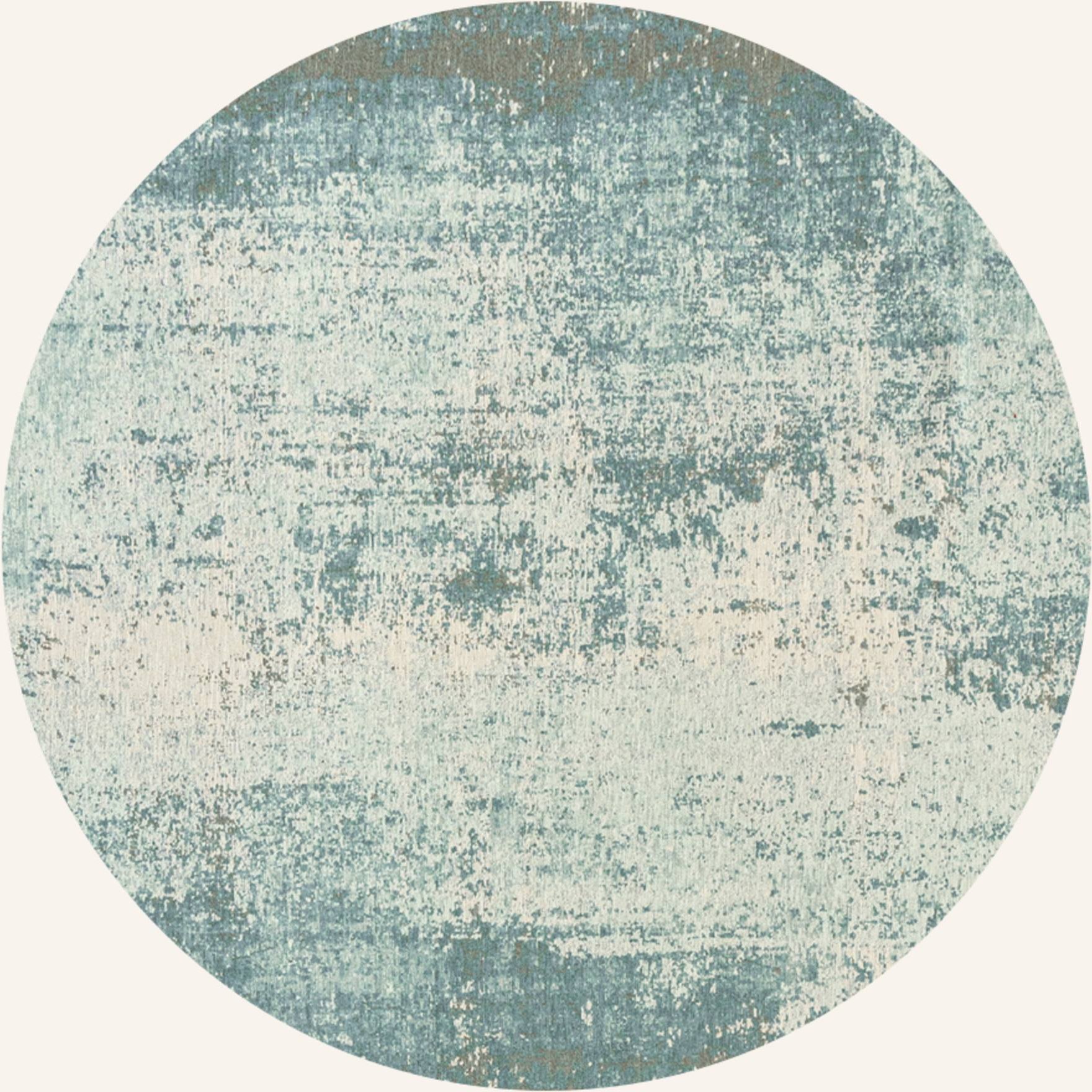 Louis De Poortere Teppich Mad Men Virgin Land blau