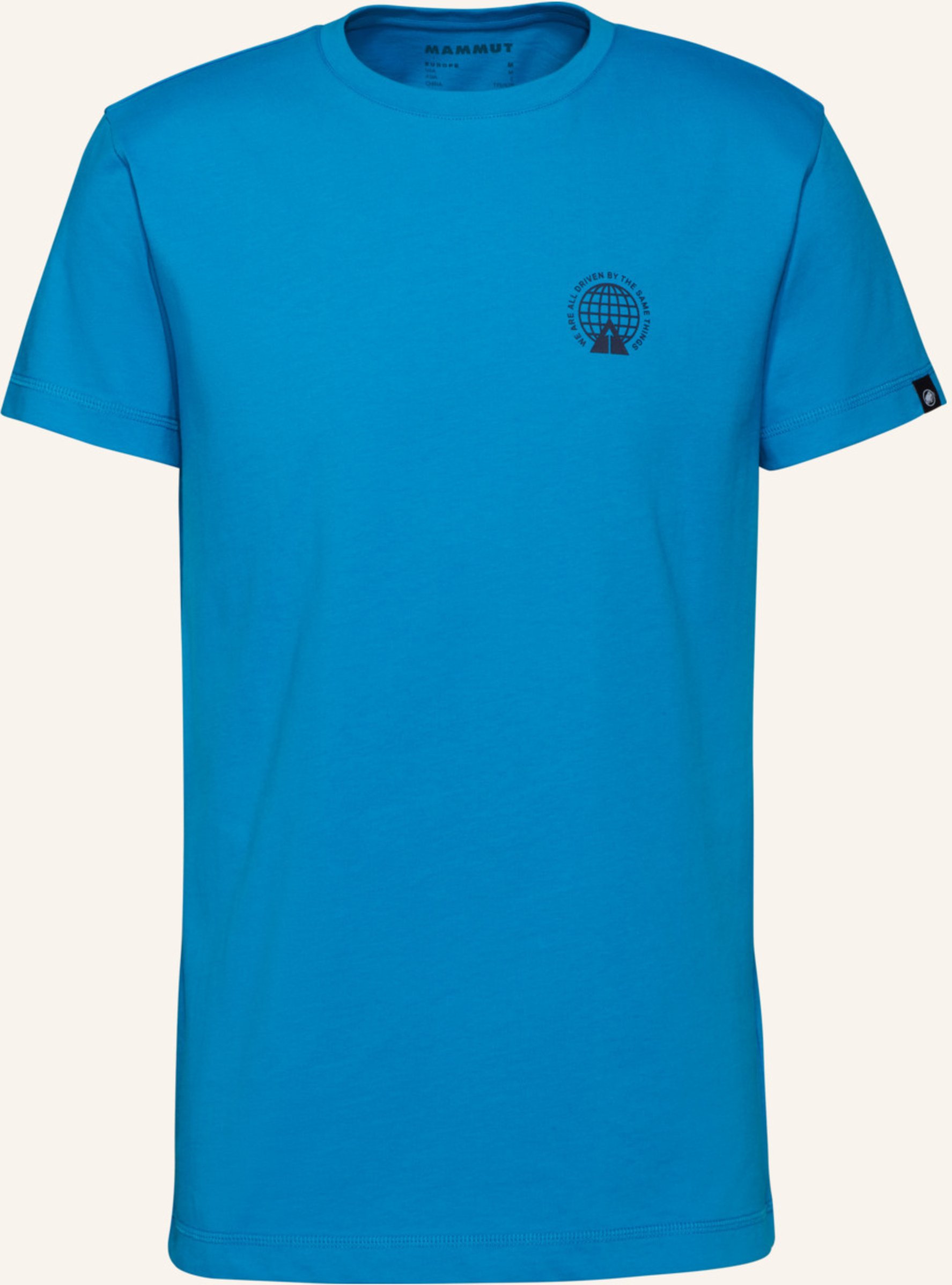 Mammut T-Shirt Massone Emblems blau