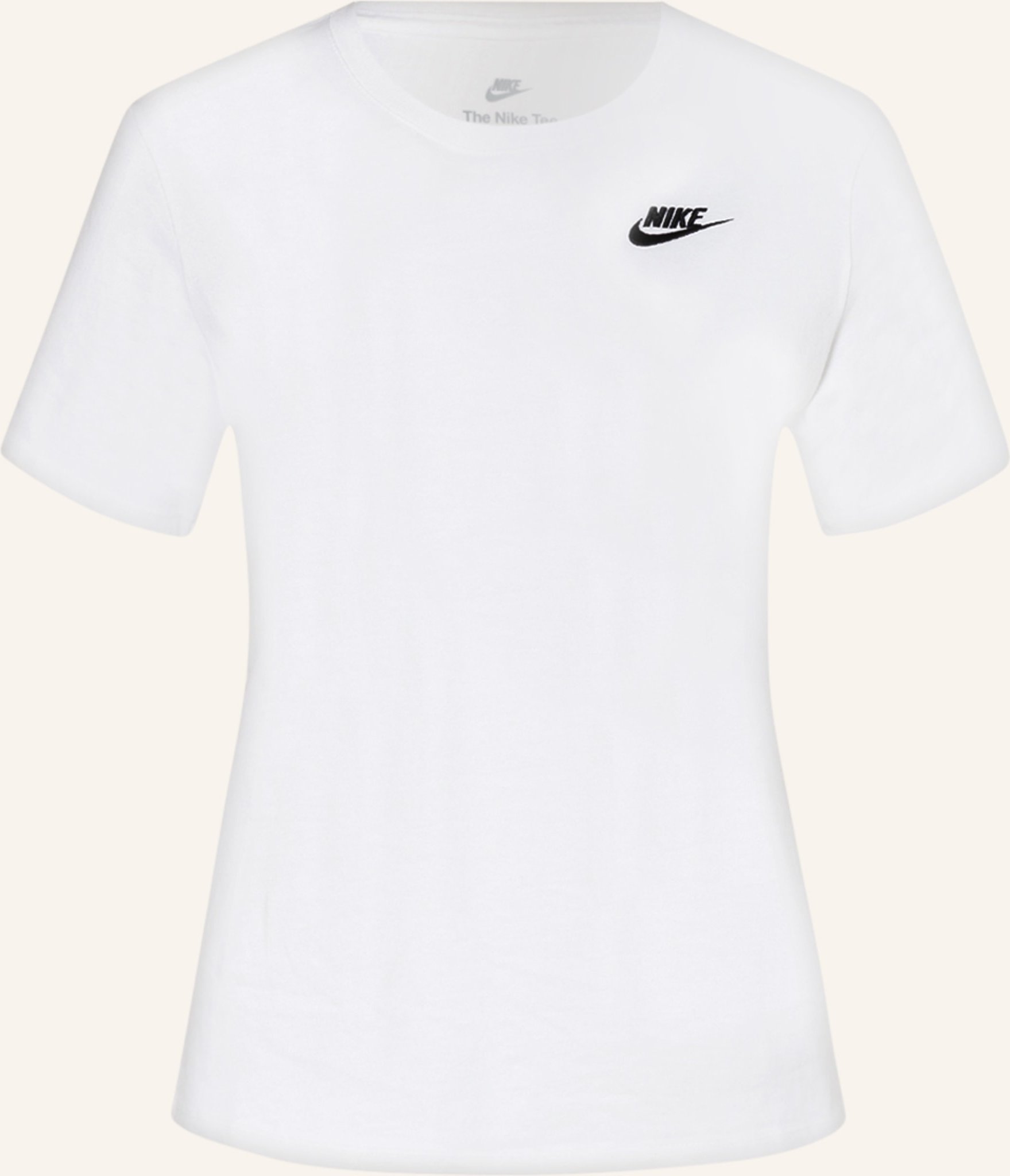 Nike T-Shirt Sportswear Club Essentials weiss