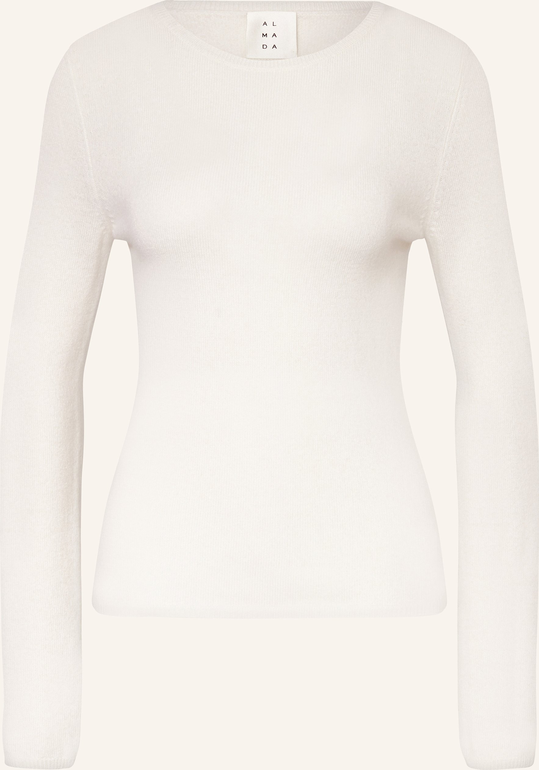 Almada Label Cashmere-Pullover Awa weiss