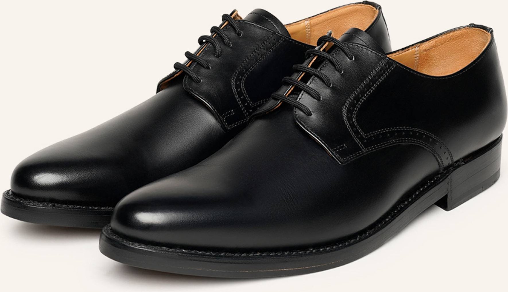 Heinrich Dinkelacker Schnürer Milano Plain Bc schwarz