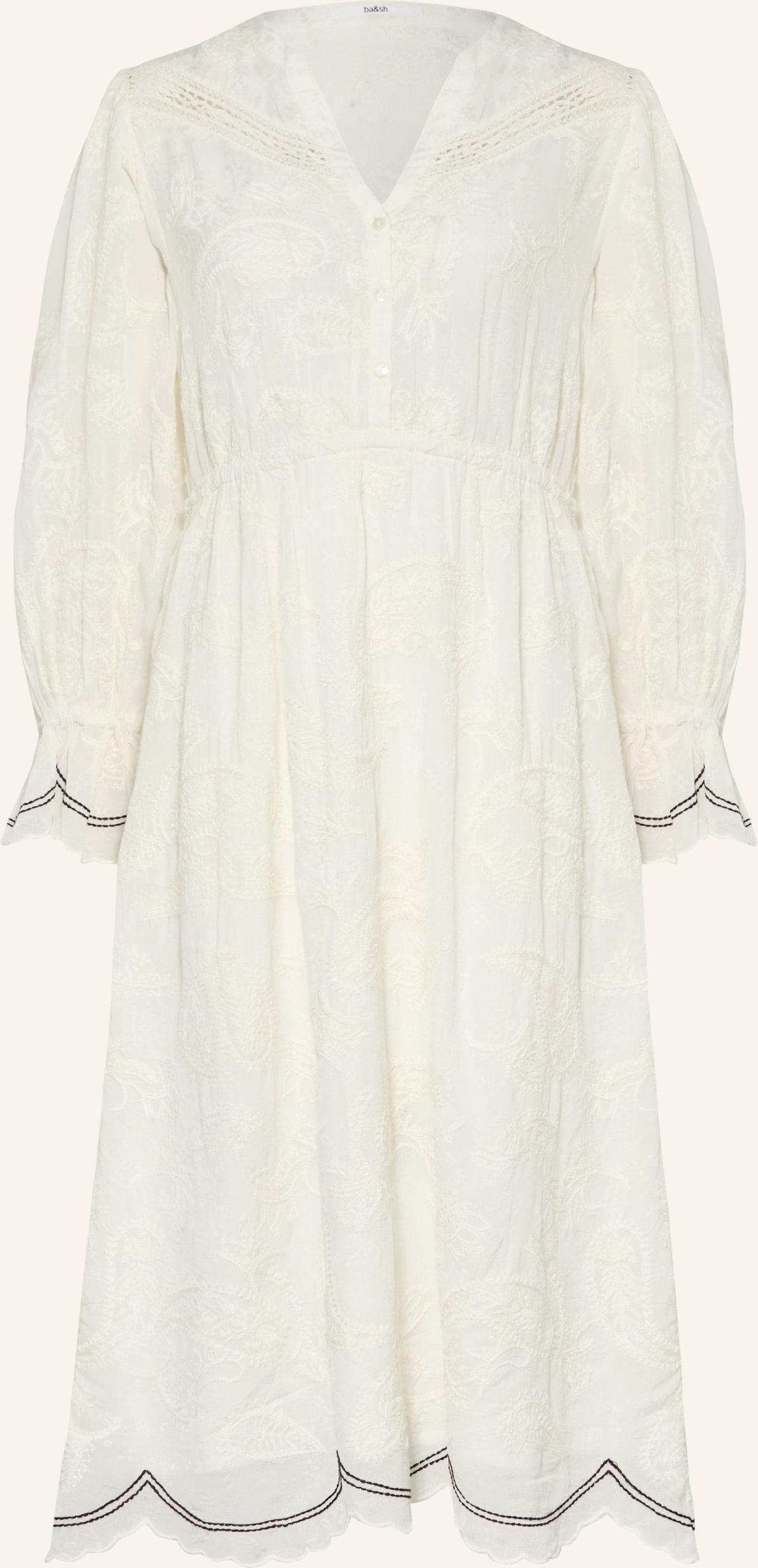 Ba&Sh Kleid Prisco weiss
