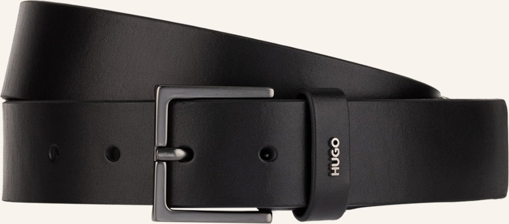 Hugo Ledergürtel Giove schwarz
