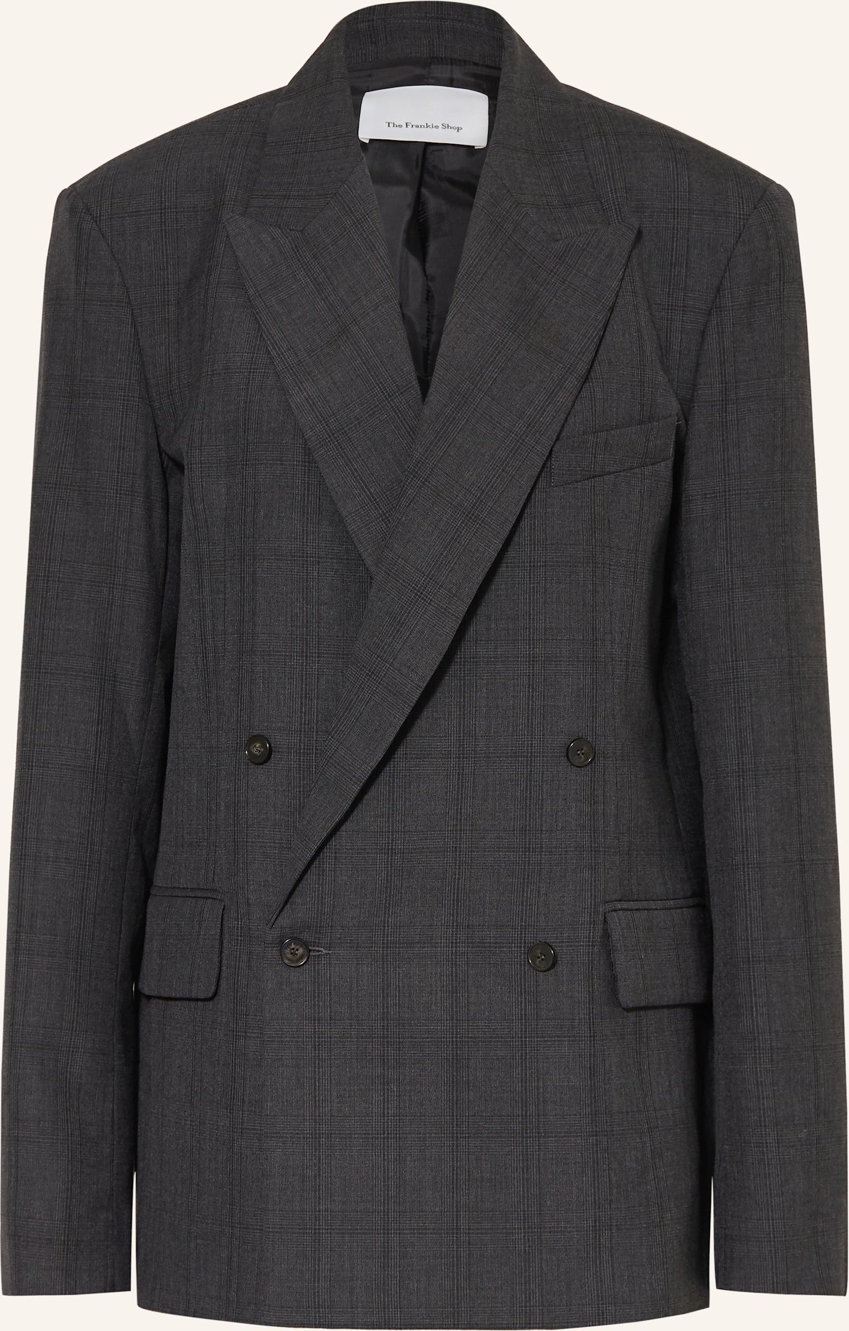 The Frankie Shop Longblazer Newark grau