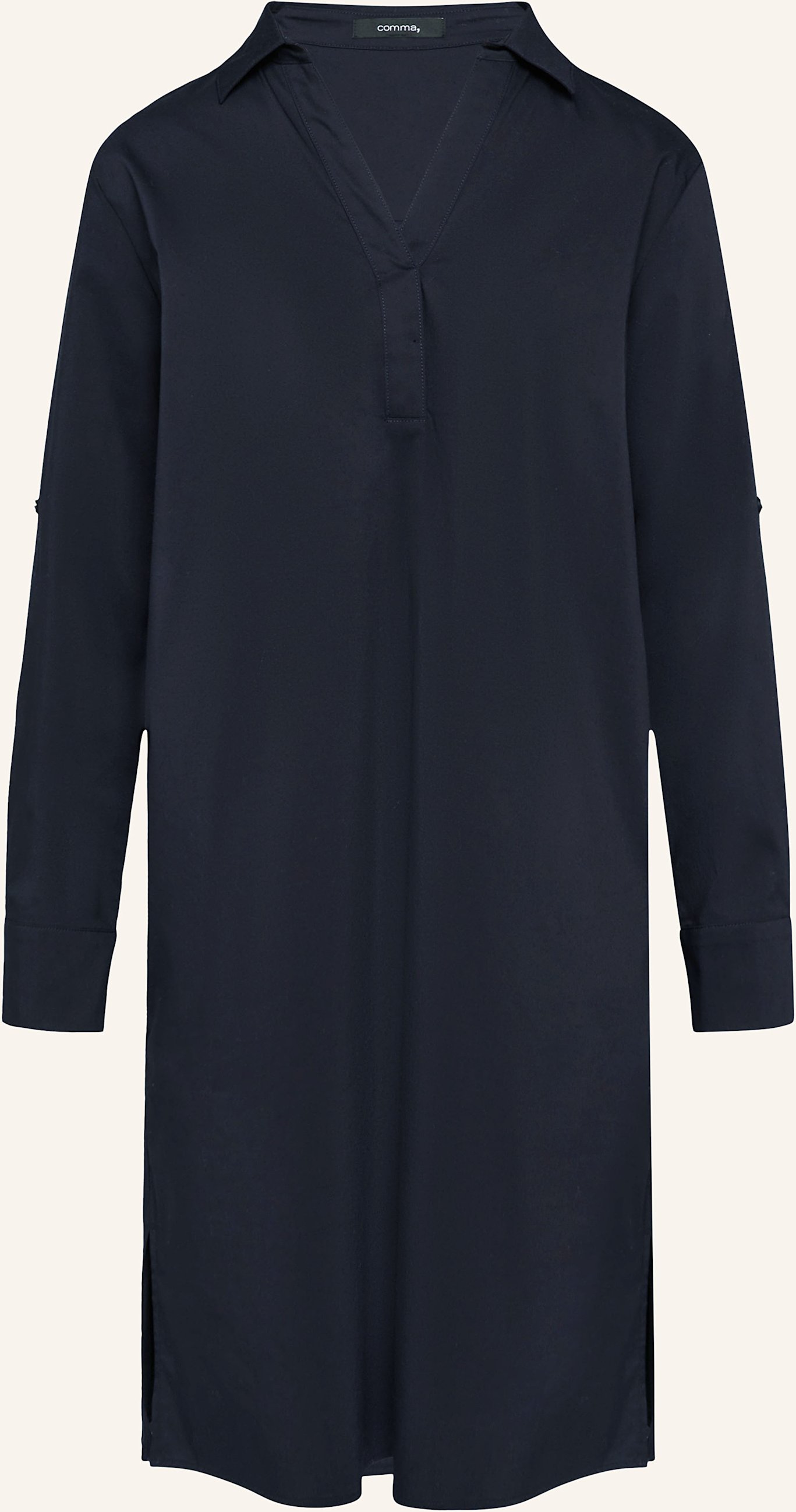 Thumbnail - Comma Hemdblusenkleid blau