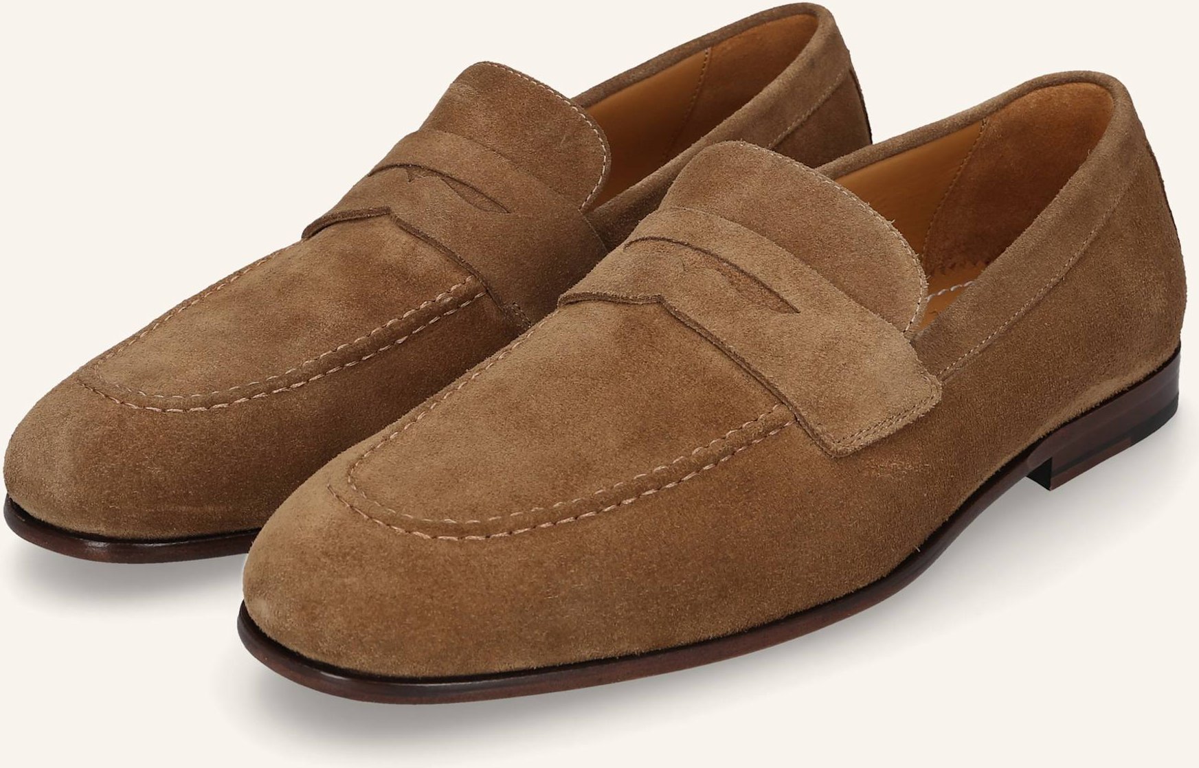 Heinrich Dinkelacker Loafer Amalfi Plain V braun