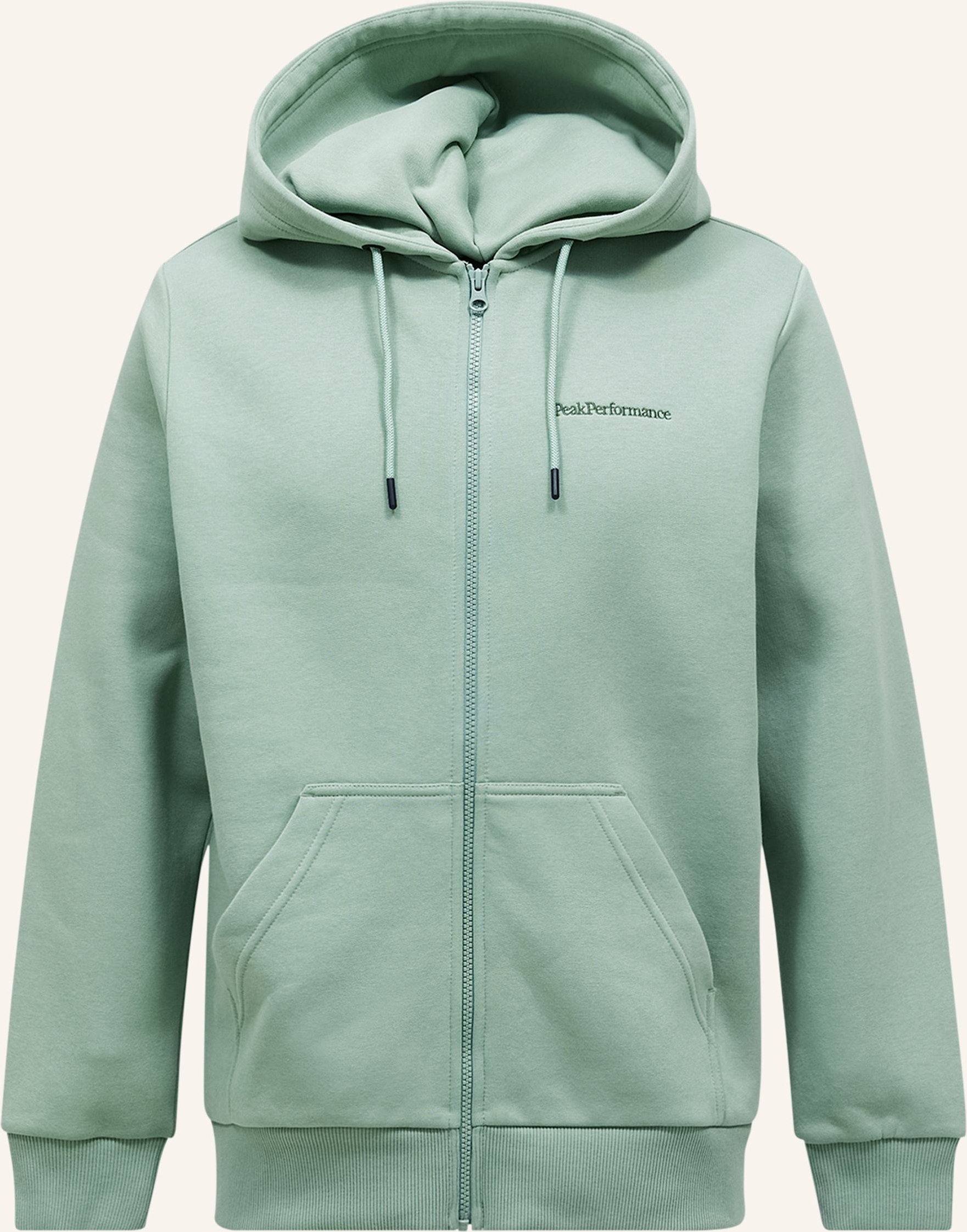 Peak Performance Kapuzensweatshirtjacke gruen