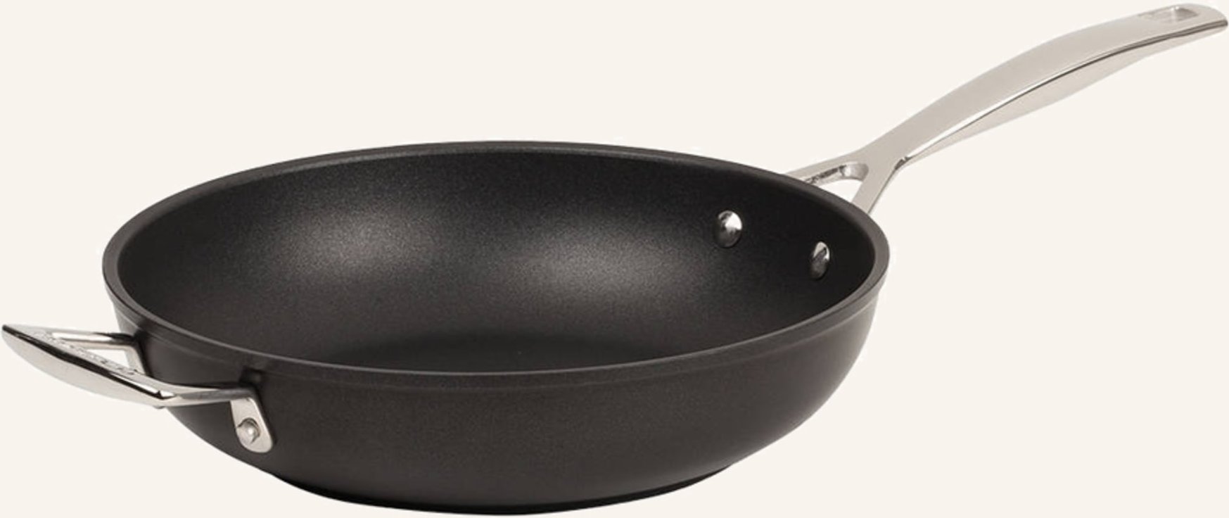 Le Creuset Pfanne schwarz
