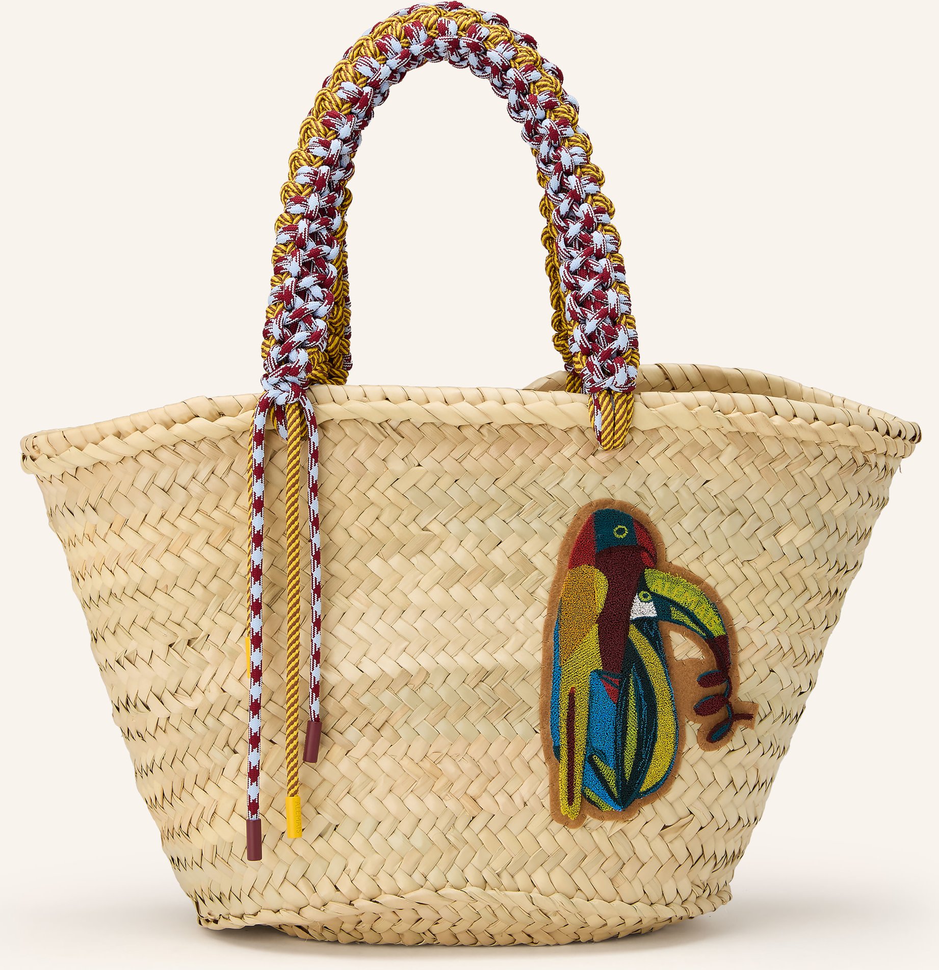 Alémais Shopper Toucan Tango Macrame Midi beige