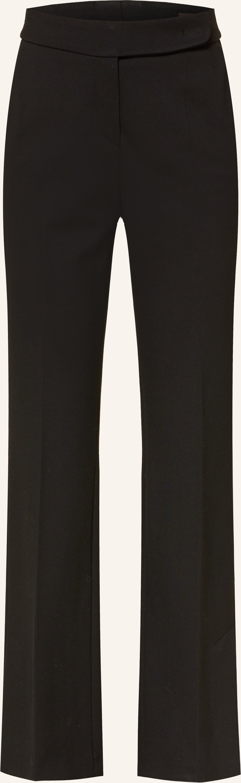 Windsor. Marlenehose Aus Jersey schwarz