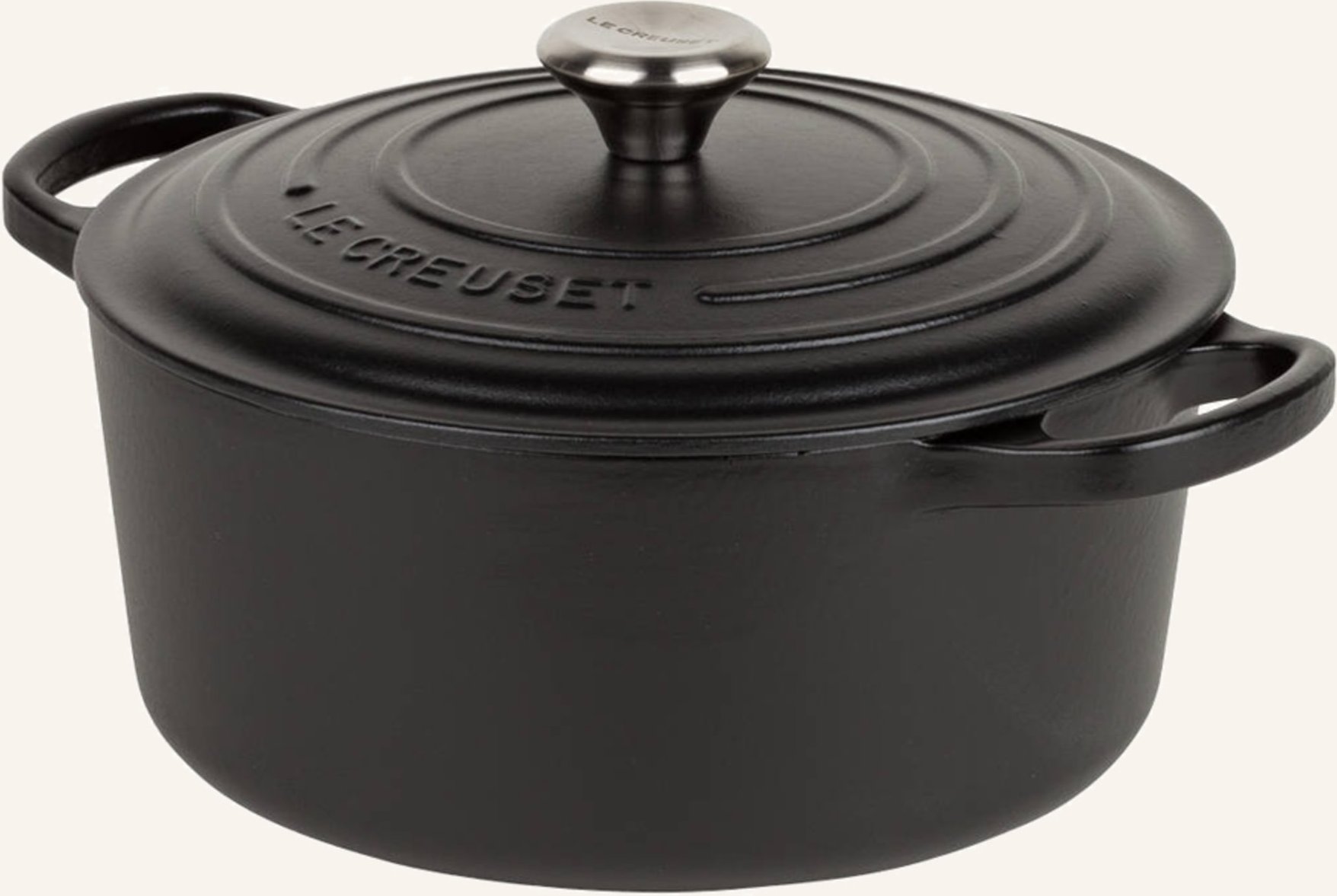 Le Creuset Bräter Signature schwarz