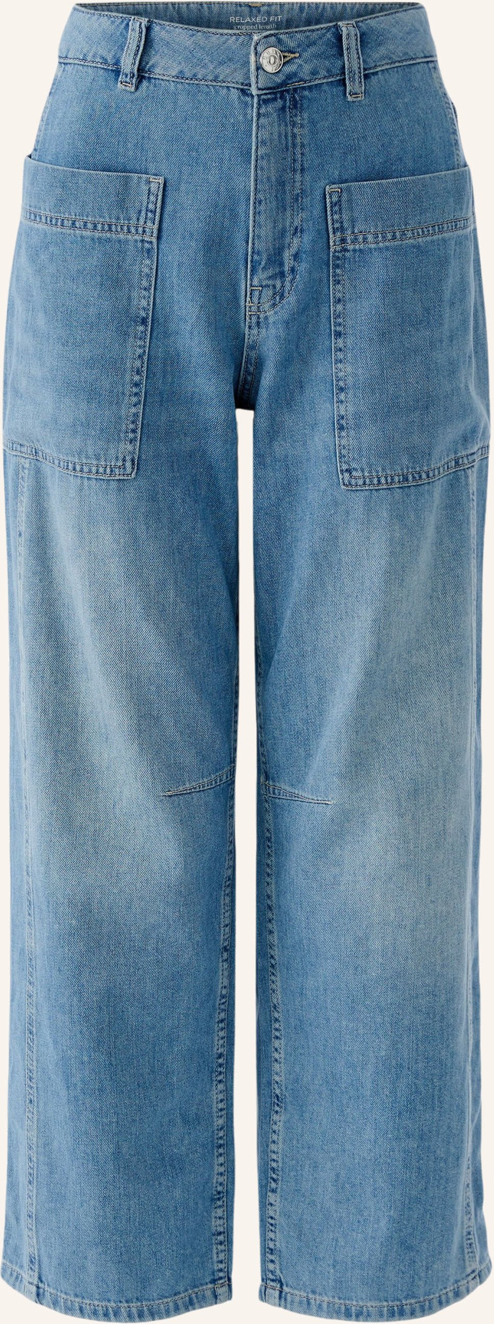 Oui Jeans blau